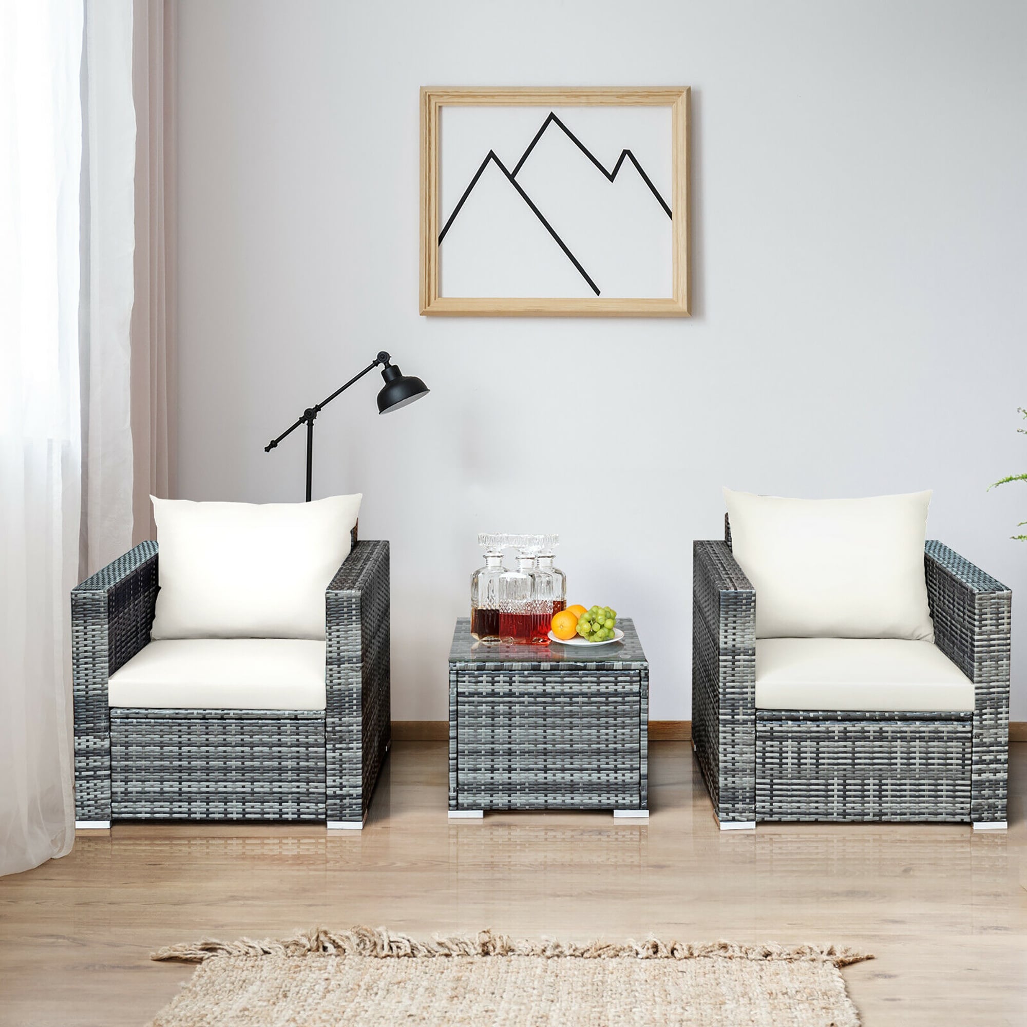 BABOOM BOM-0WH+-CO Patio-Conversation-Sets - View #11