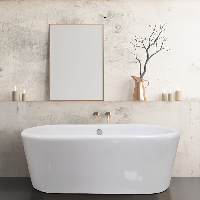 Casainc Bathtub 31 In W X 68 L White, Mobile Home Bathtubs Lowe S