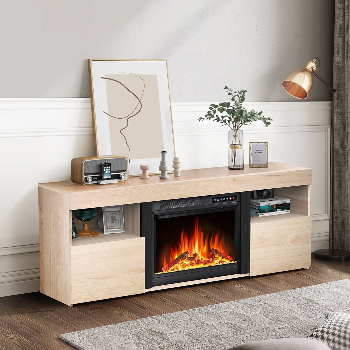 Antarctic Star LSAS-SM2303PE Electric-Fireplaces - View #3