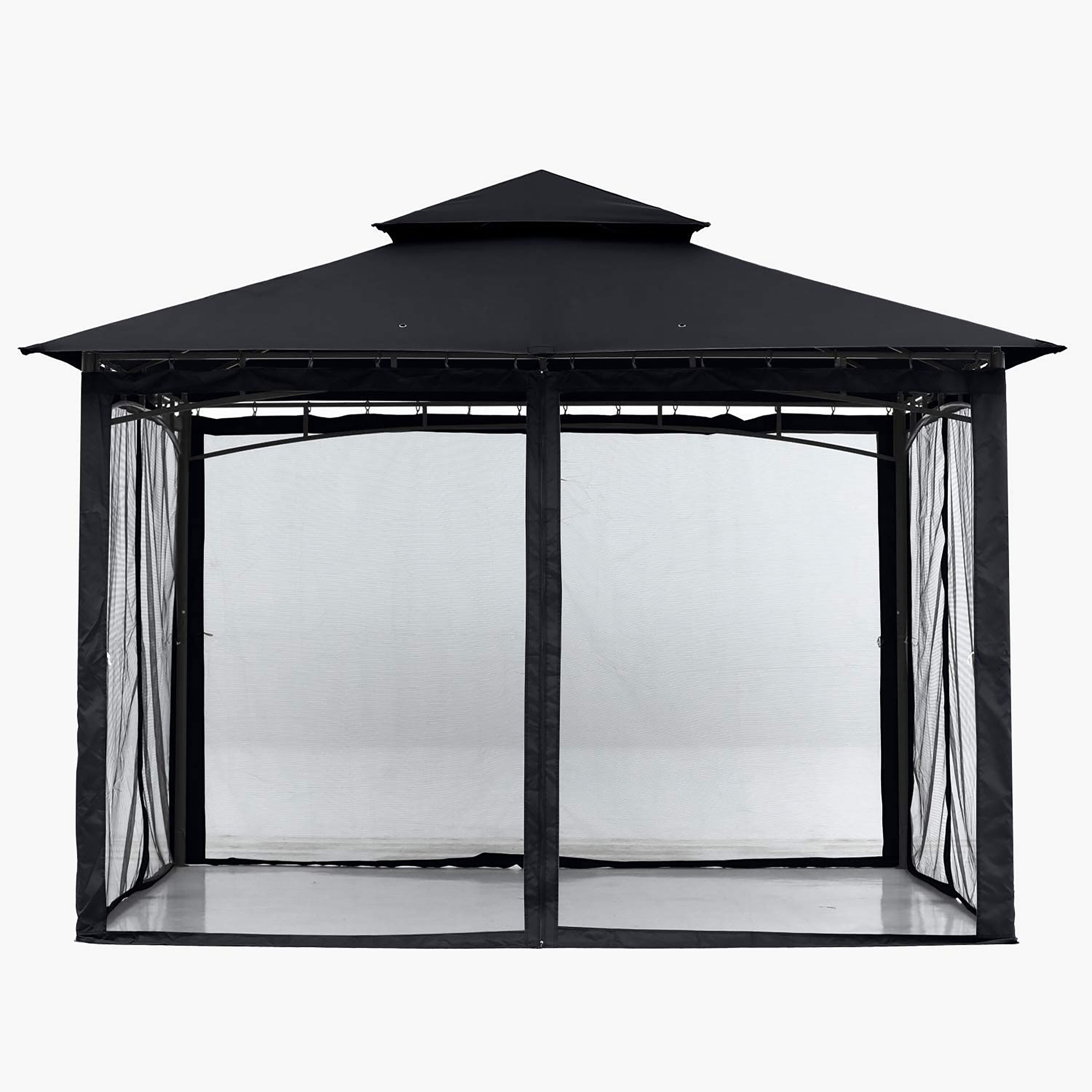 ABCCANOPY GHG-1012DPNT-BLACK Wood-Resin-Gazebos - View #5