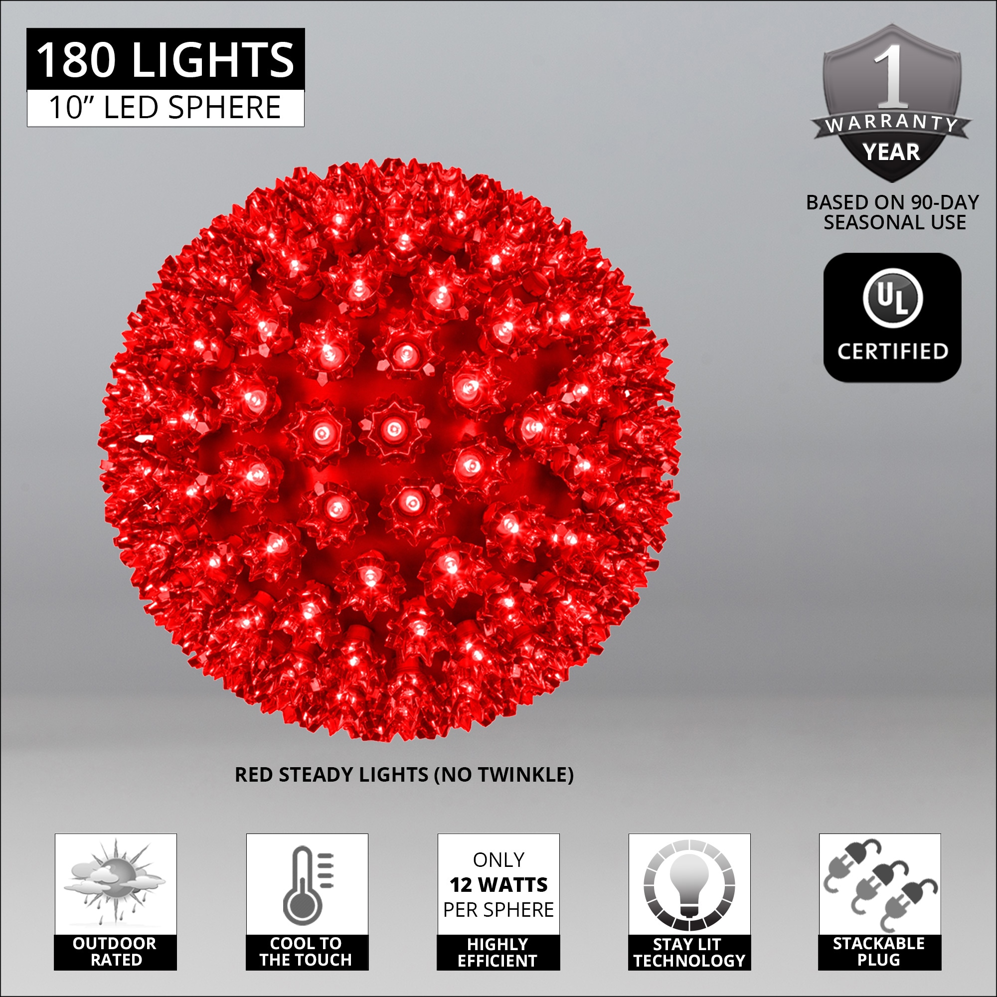 Wintergreen Lighting 76484 Outdoor-Christmas-Decor - View #2