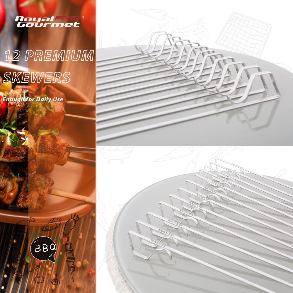 Royal Gourmet 20pc Stainless Steel Barbecue Grilling Accessories