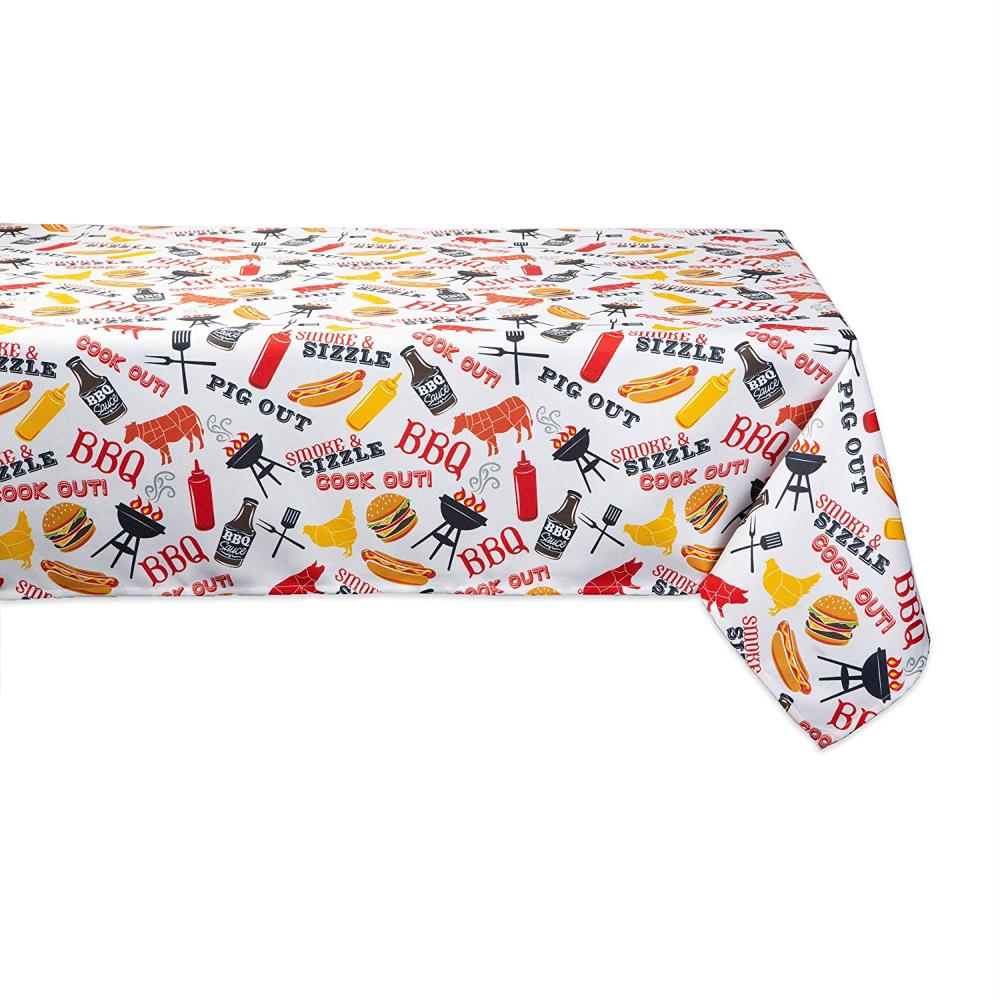 DII CAMZ11188 Bbq Fun Tablecloth
