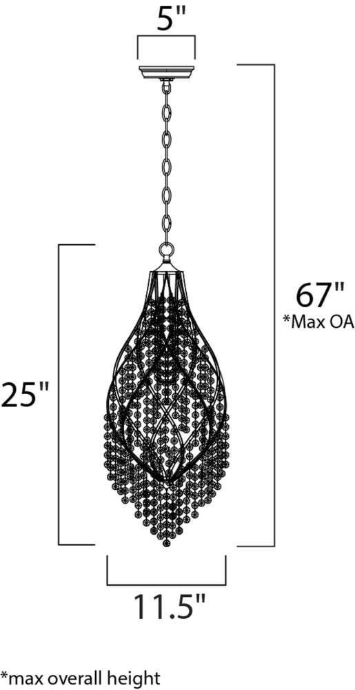 Maxim Lighting 22005CGOI b090015 - View #5