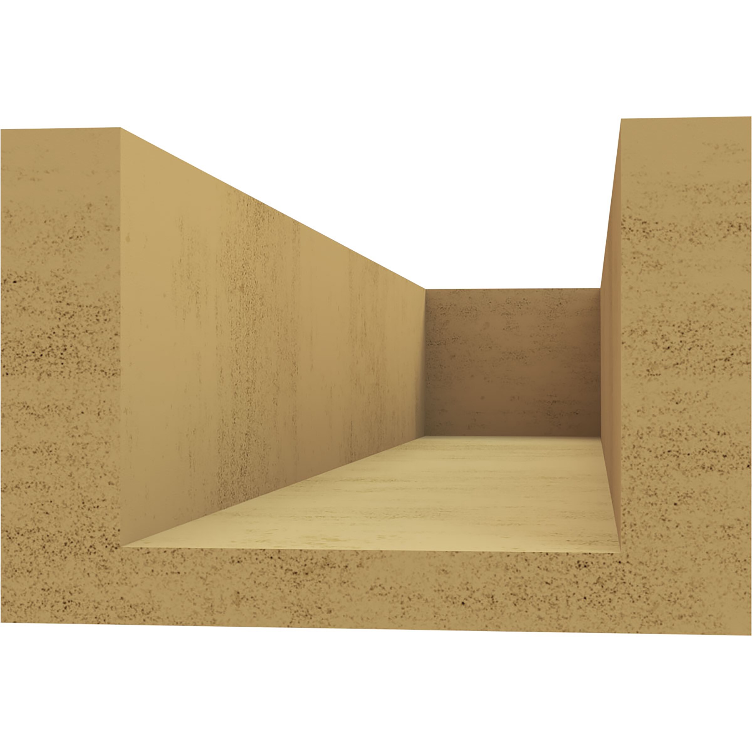 Ekena Millwork RFTU06X04X20BLKRCPR Exterior-Brackets-Braces - View #4