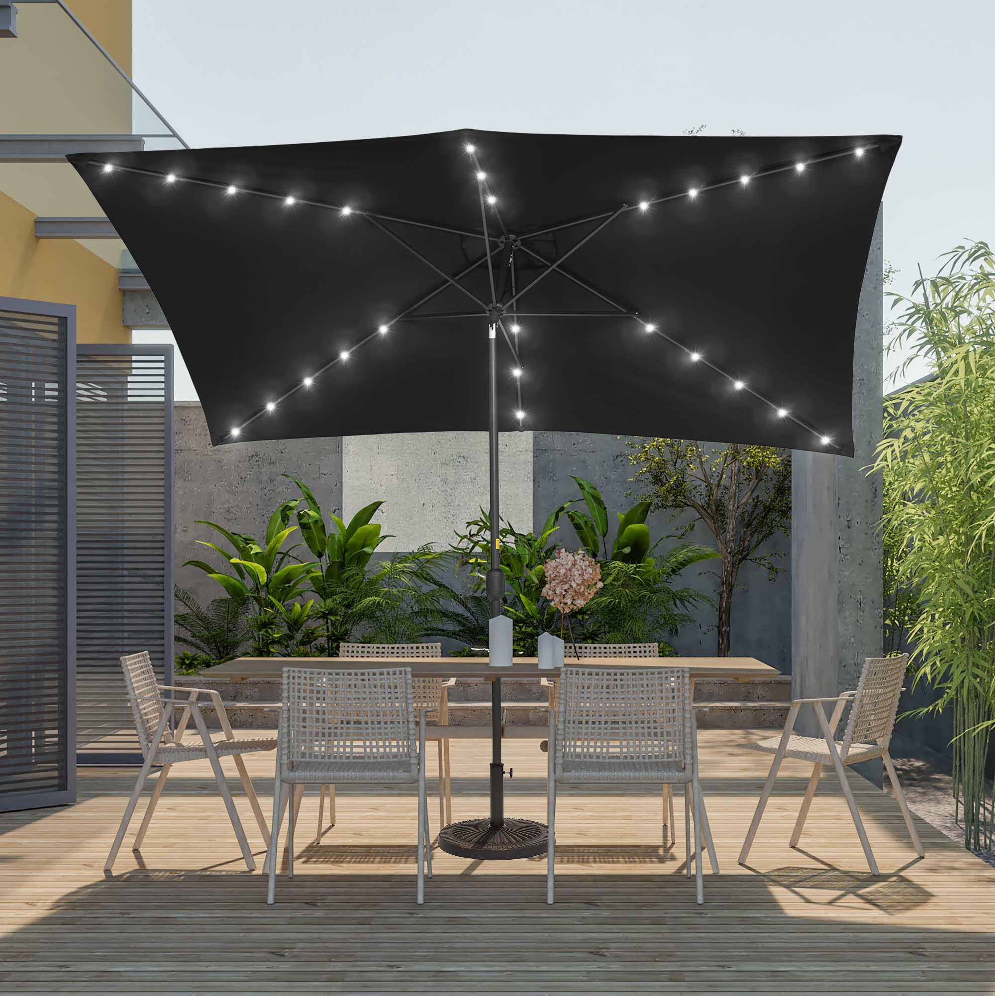 11ft patio umbrellas Treasure Garden ® 11 ft Octagonal Outdoor Patio Umbrella (High-Perform
