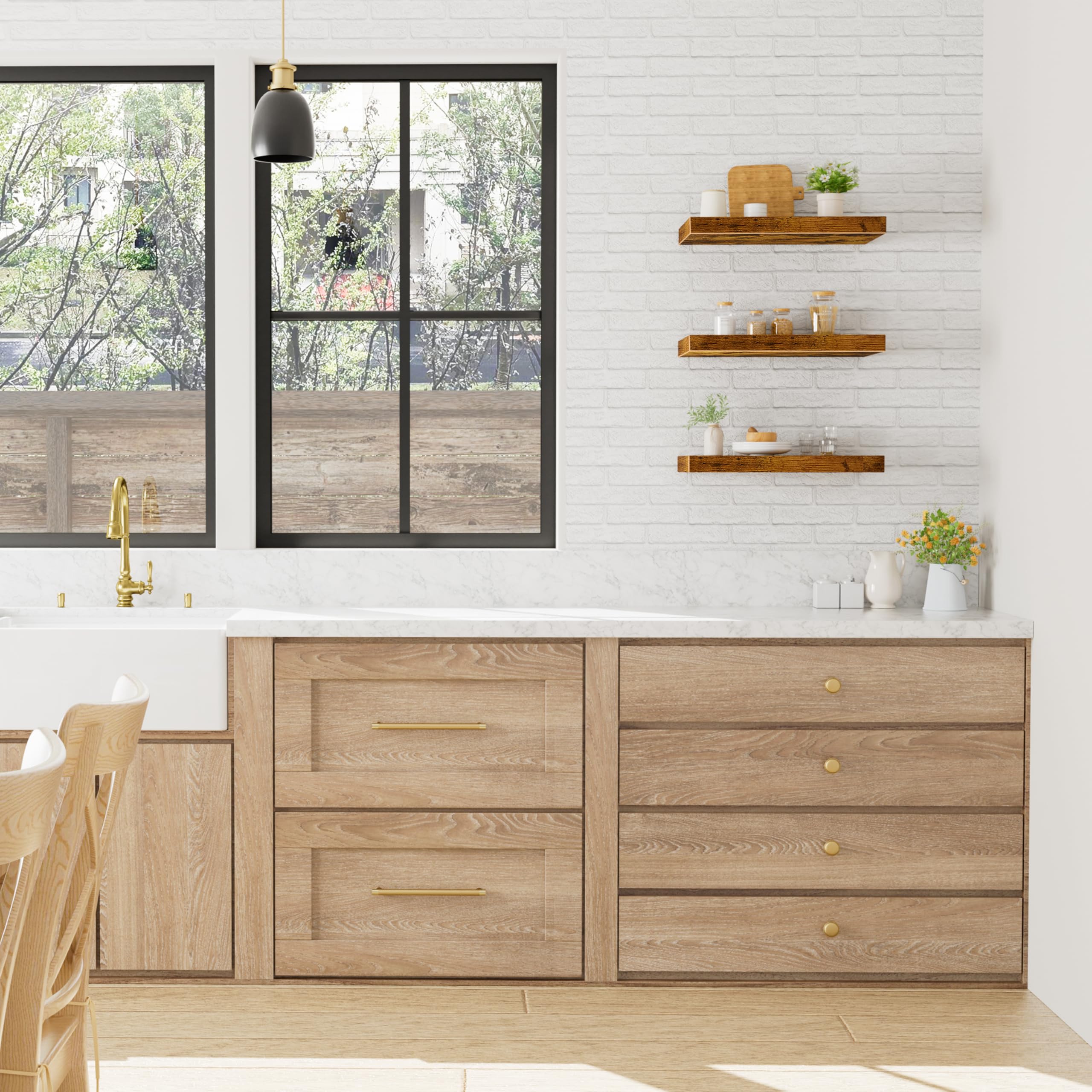 Afoxsos LAF1226S28 Bathroom-Shelves - View #4