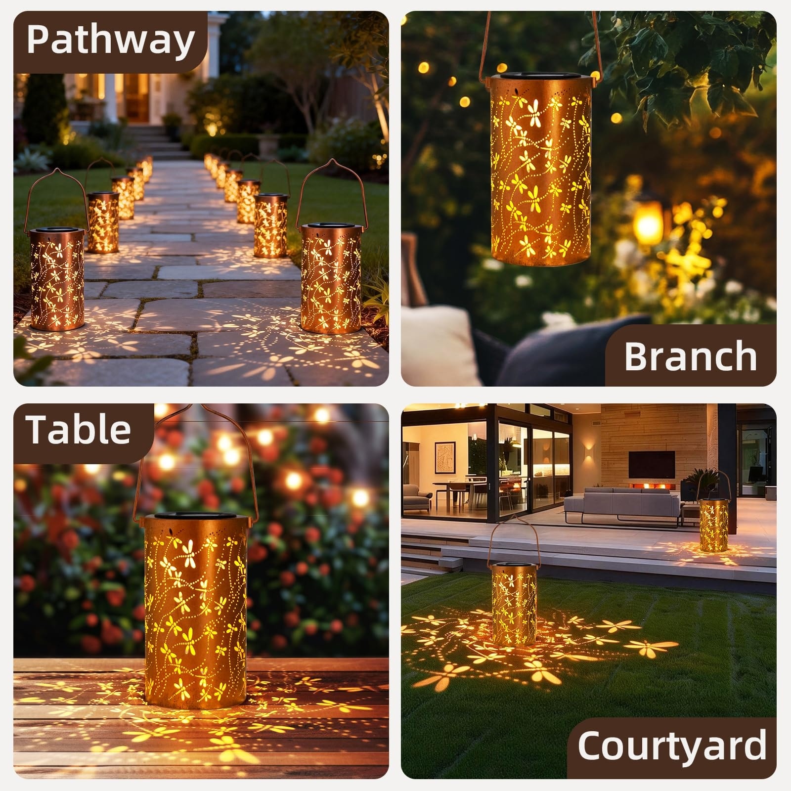 Afoxsos LAF0423L21 Outdoor-Decorative-Lanterns - View #7