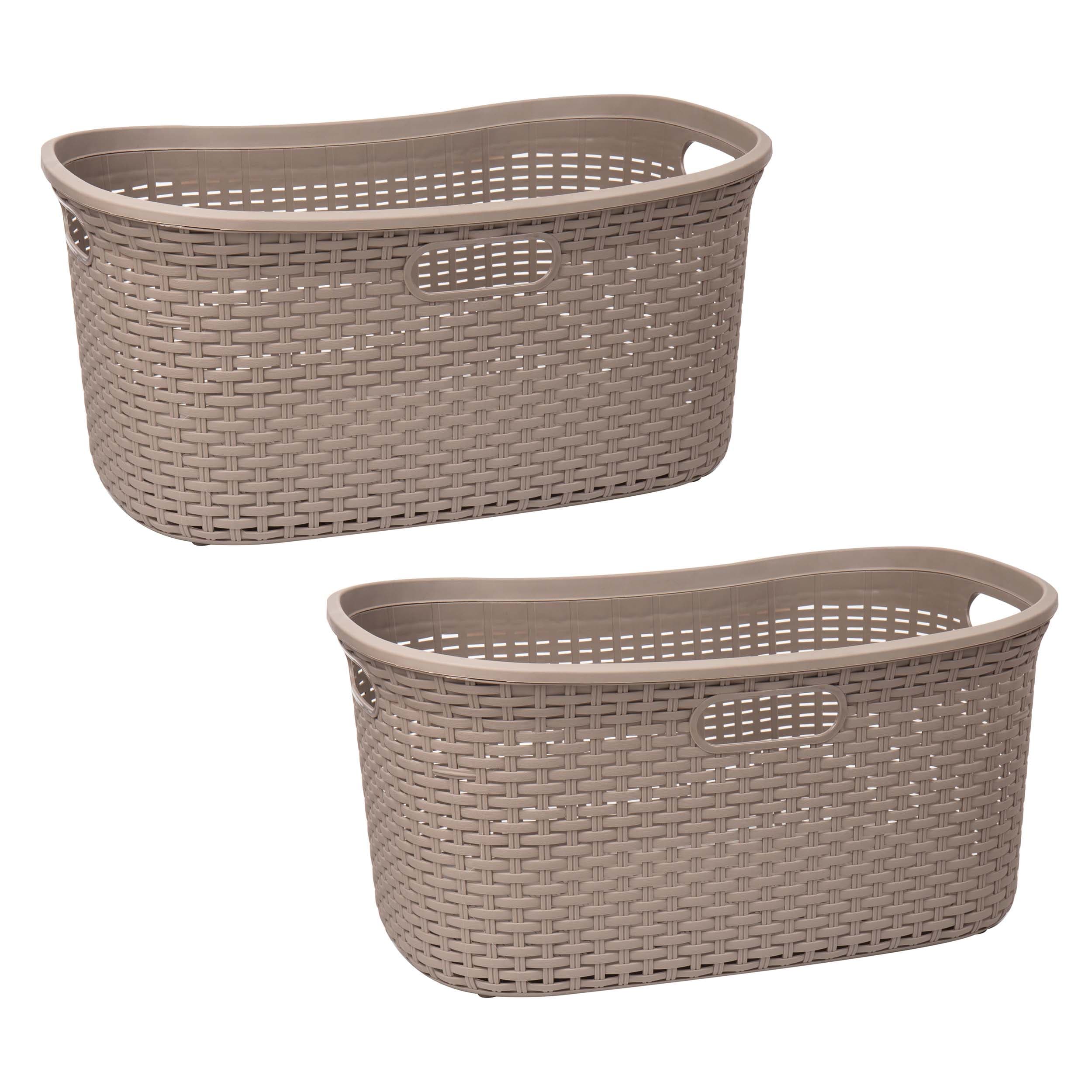 Mind Reader 40LBASK2PK-BRNM Hamper-Baskets - View #7