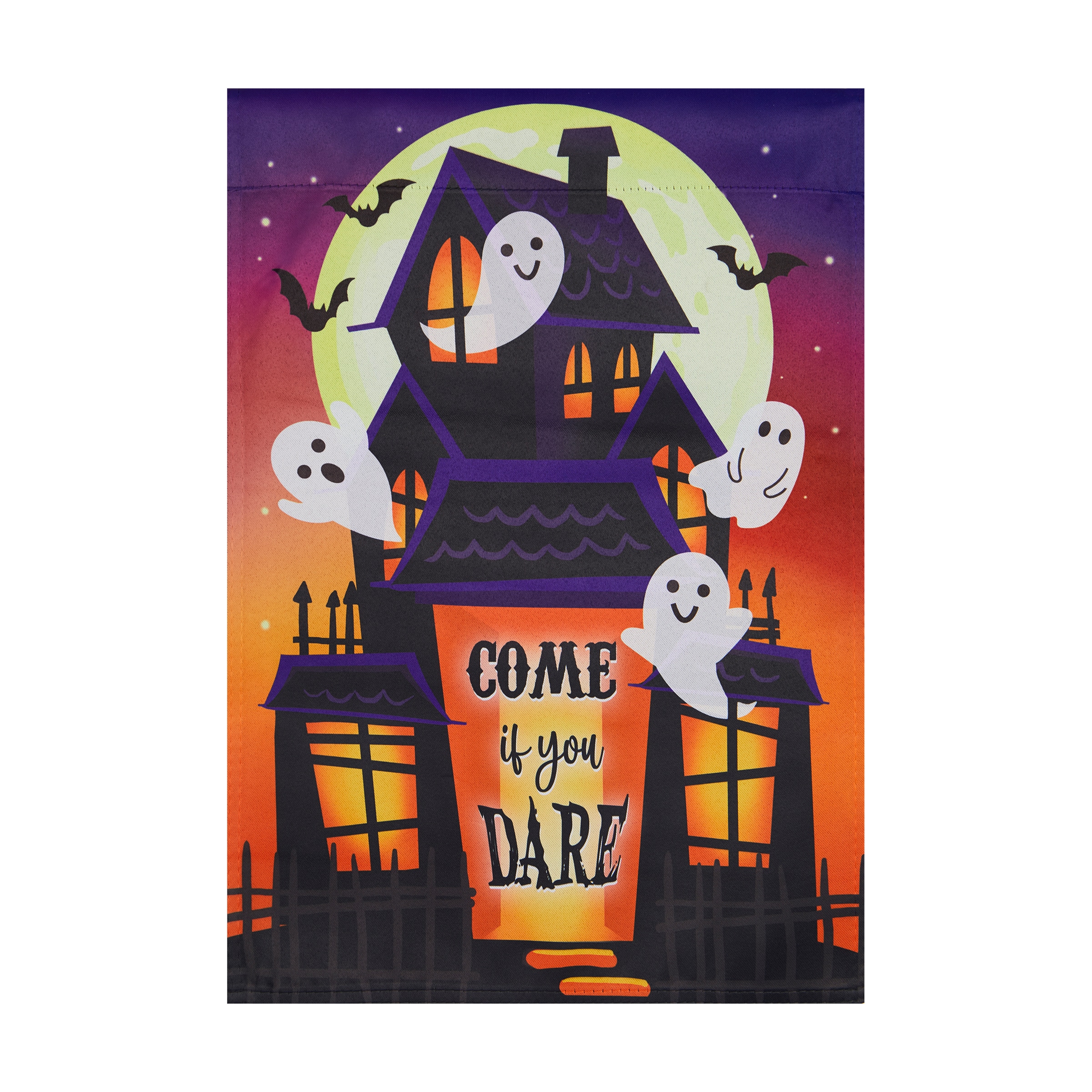 Style Selections ZLW14S12302B 1-ft W x 1.5-ft H Halloween Garden flag