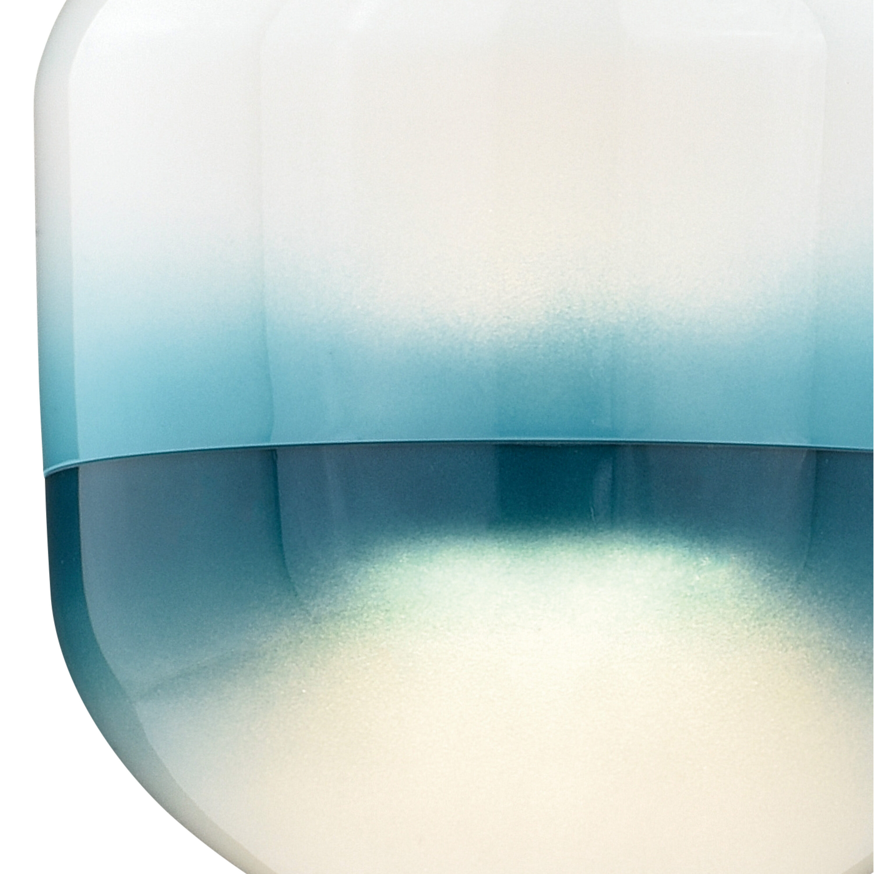 Somerset 9.25" LED Mini Pendant in Oil Rubbed Bronze with Blue Ombre Glass