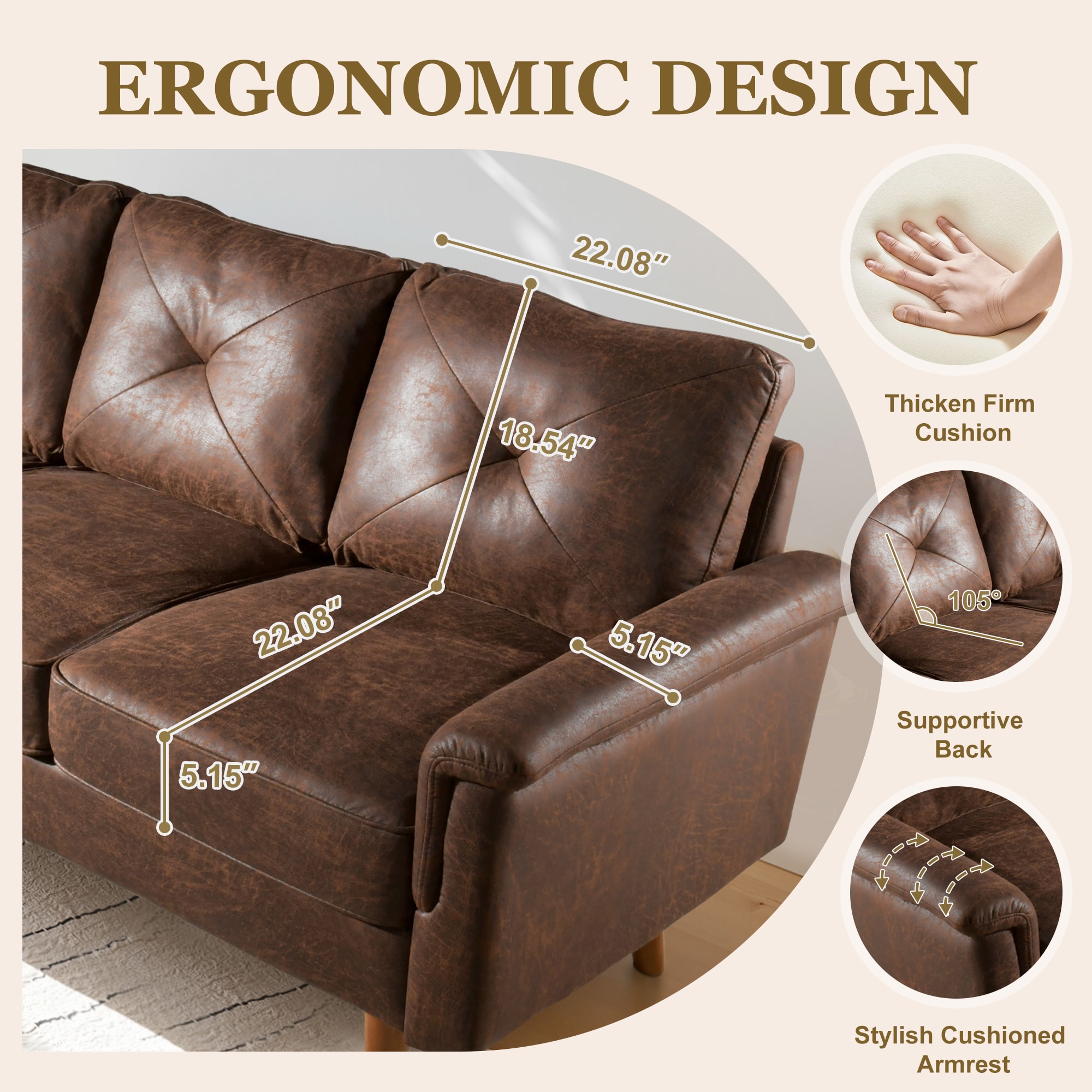 ALTRIGUS 6L-NOP800-AL Sofas-Loveseats - View #4