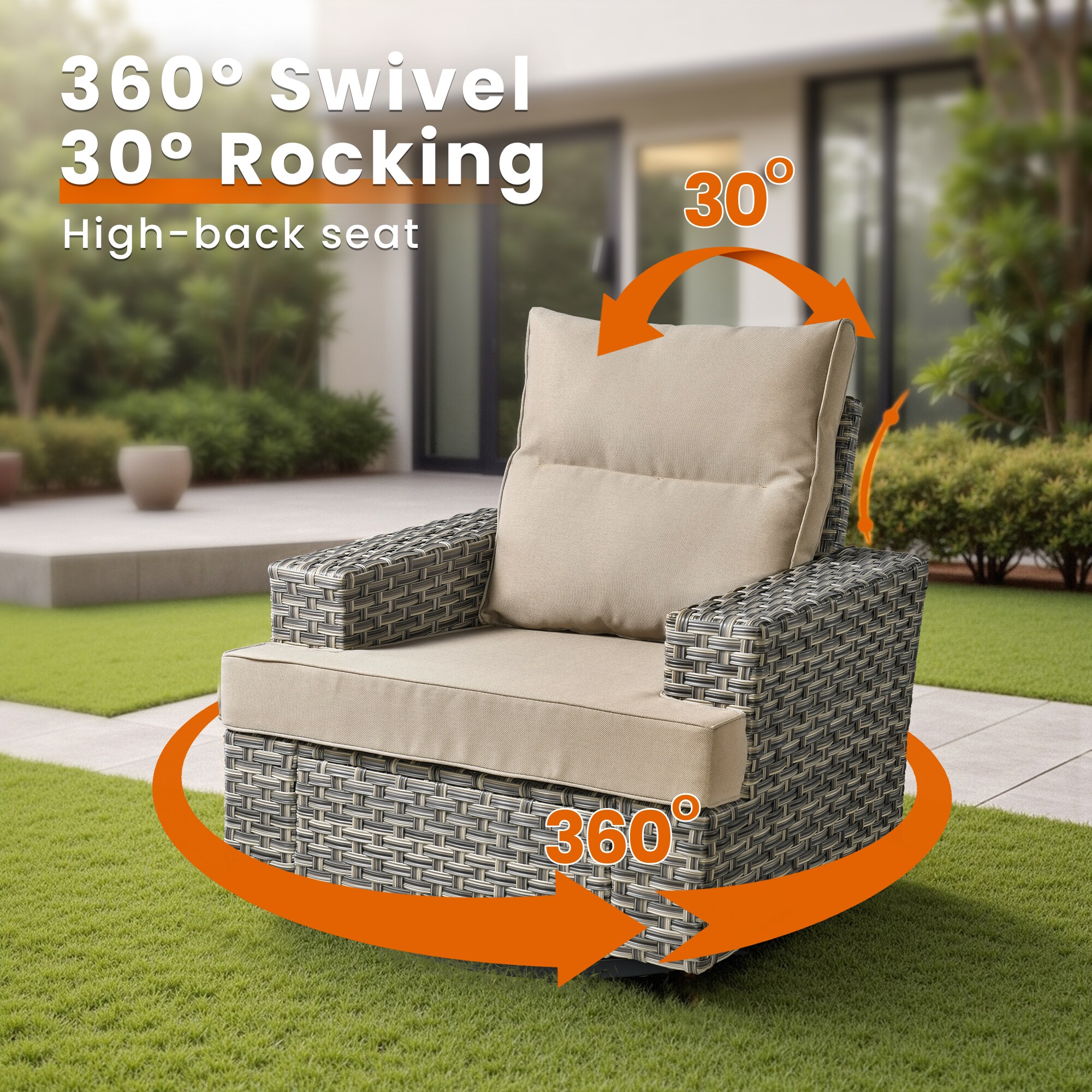 Caodoc L5-CFP03-YZTBS609-1 Patio-Sofas-Daybeds - View #2