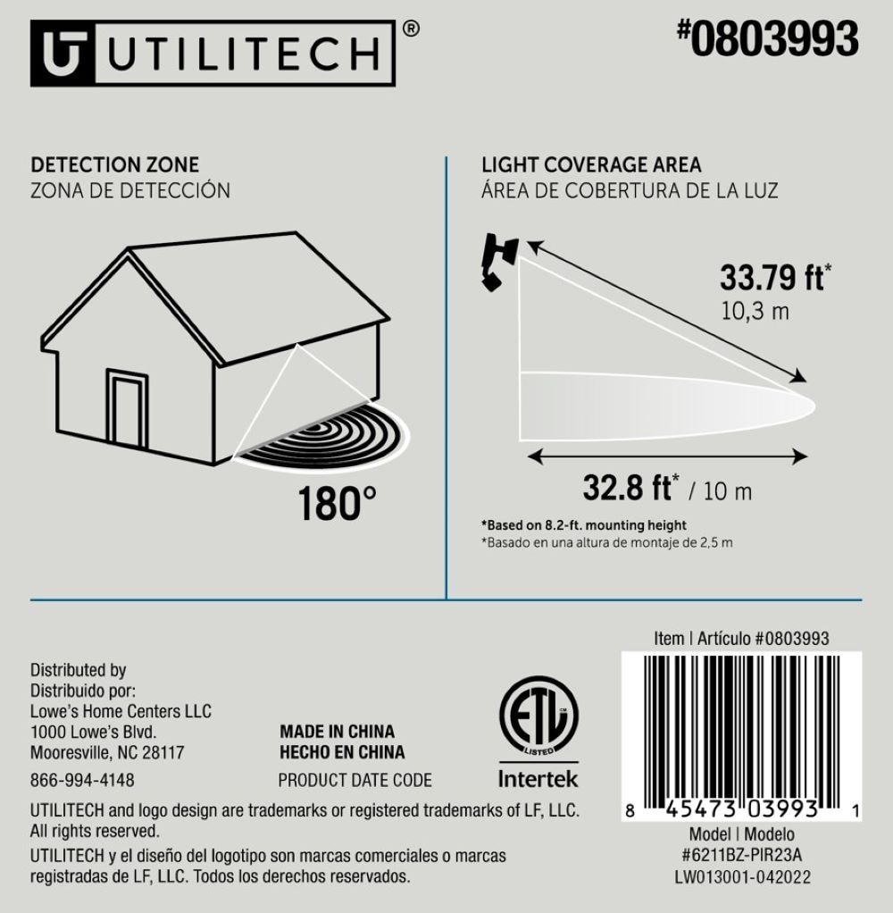 Utilitech 6211BZ-PIR23A Motion-Activated-Floodlights - View #13