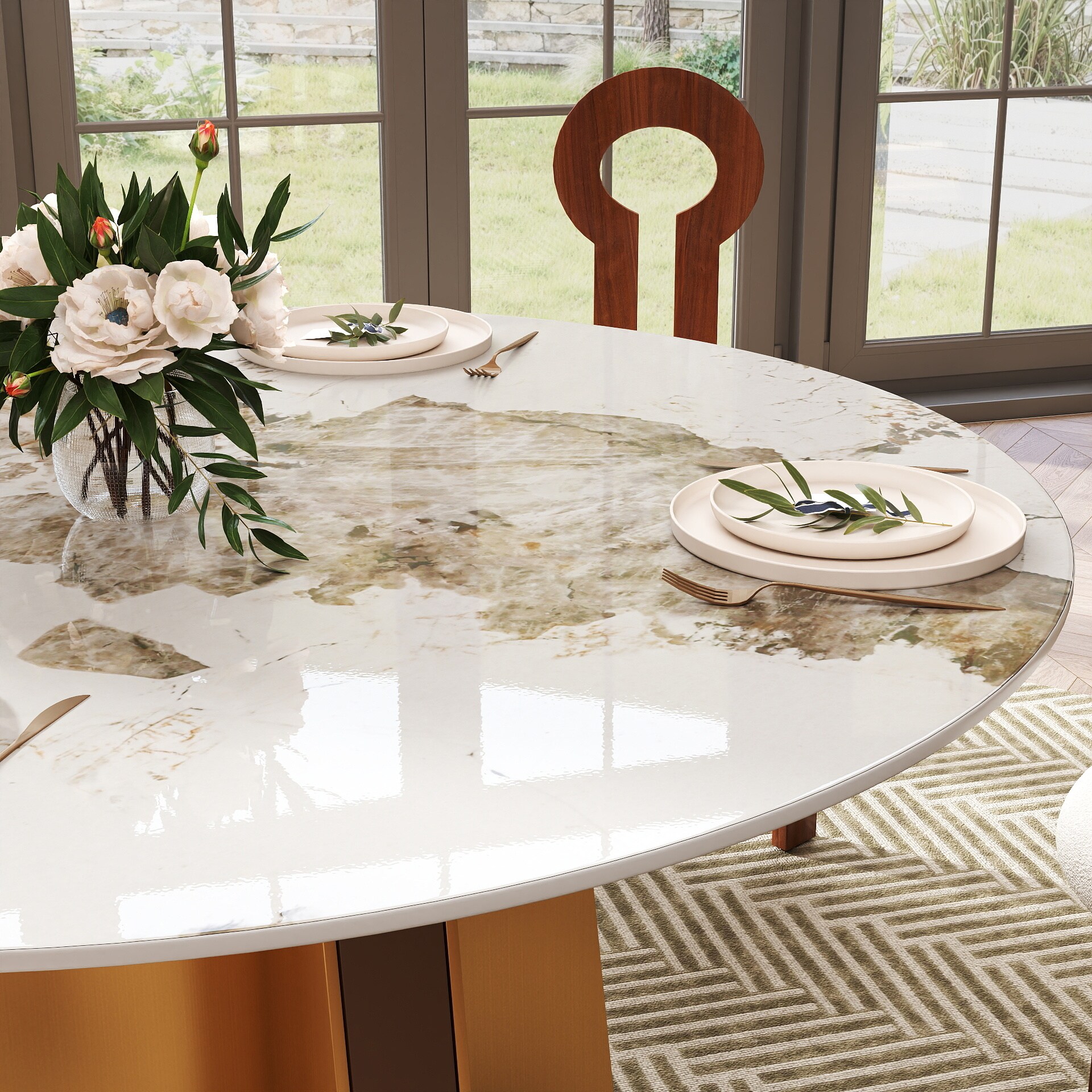 BuotiqHom DH-B-135P-1G Dining-Tables - View #2