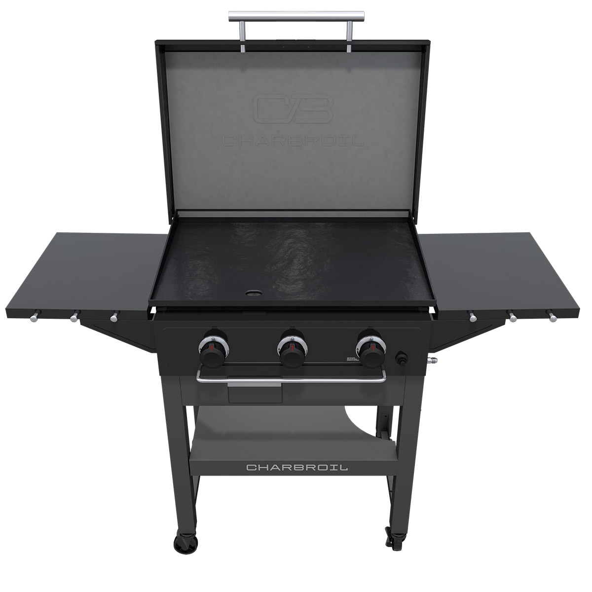 Char Broil 28 in Performance Griddle 3 Burner Liquid Propane Flat