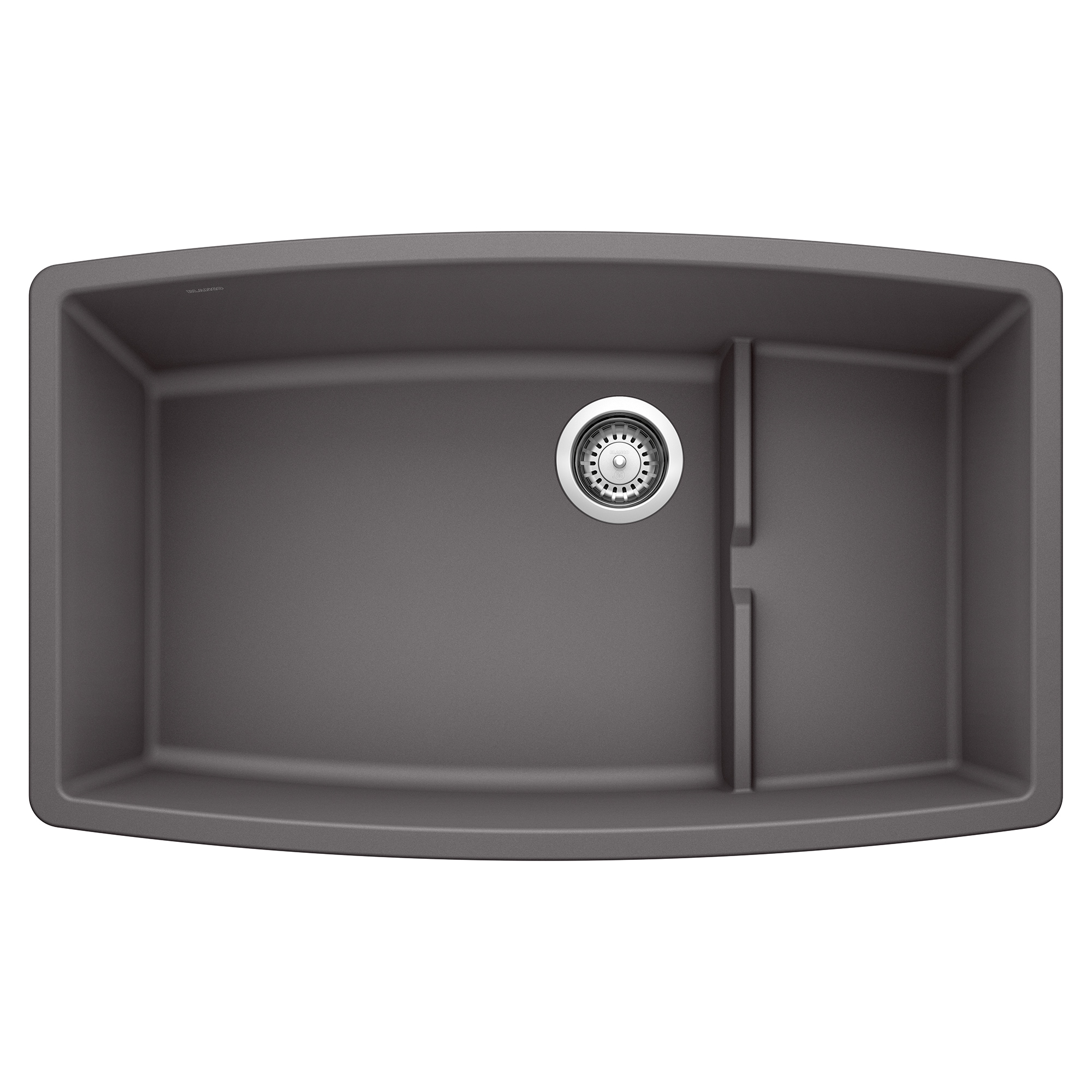 BLANCO 441476 Performa Cascade Silgranit Undermount 32-in x 19.5-in Granite Single bowl Kitchen Sink