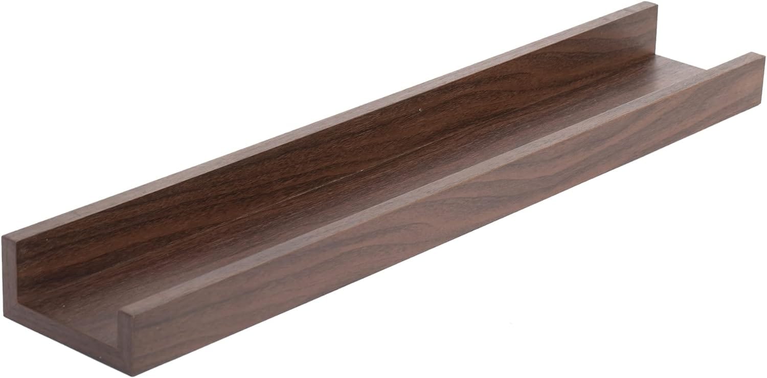 Kiera Grace Dark Brown MDF Floating Wall Shelf