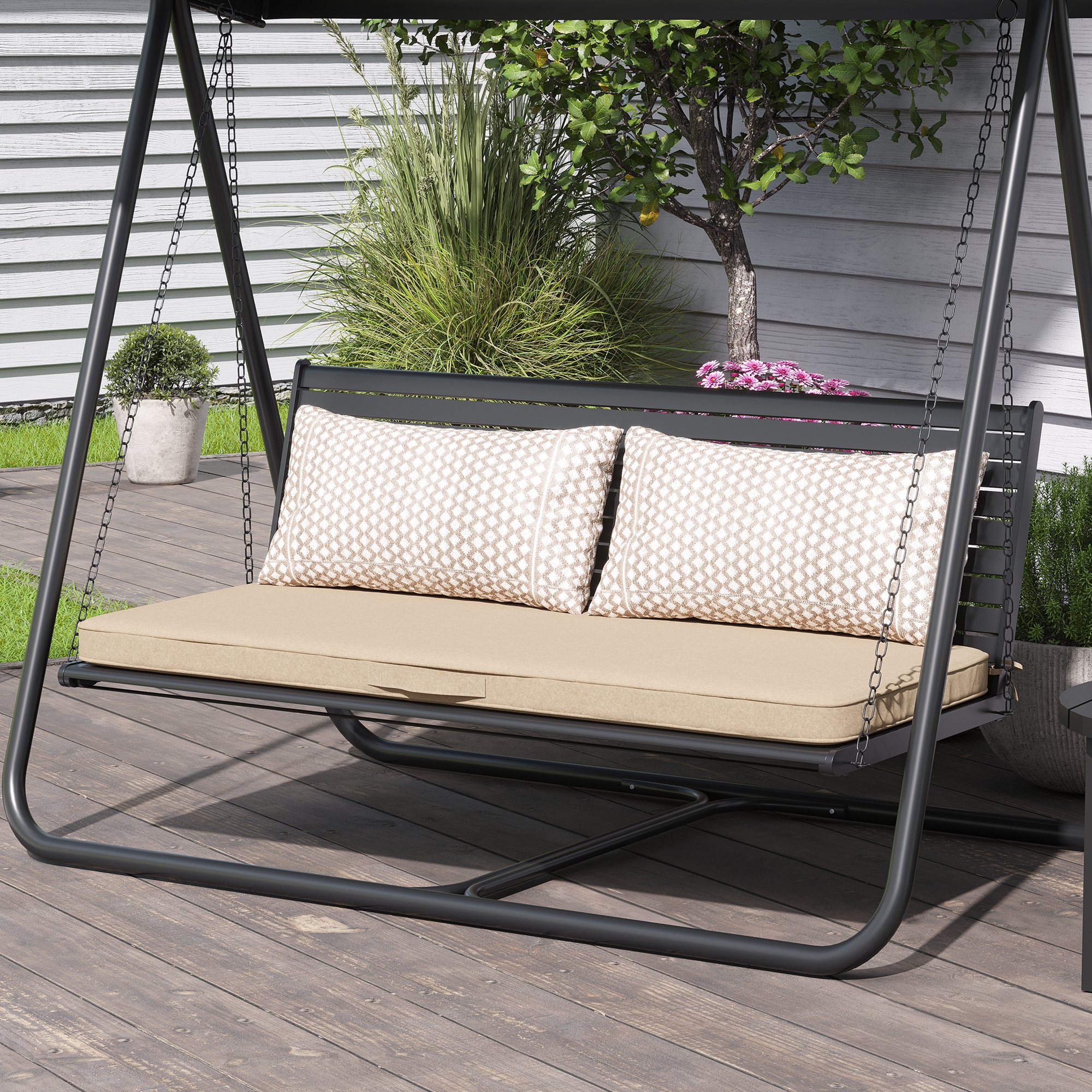 CloudFly CL-CU008BEI48-1 Patio-Furniture-Cushions - View #9