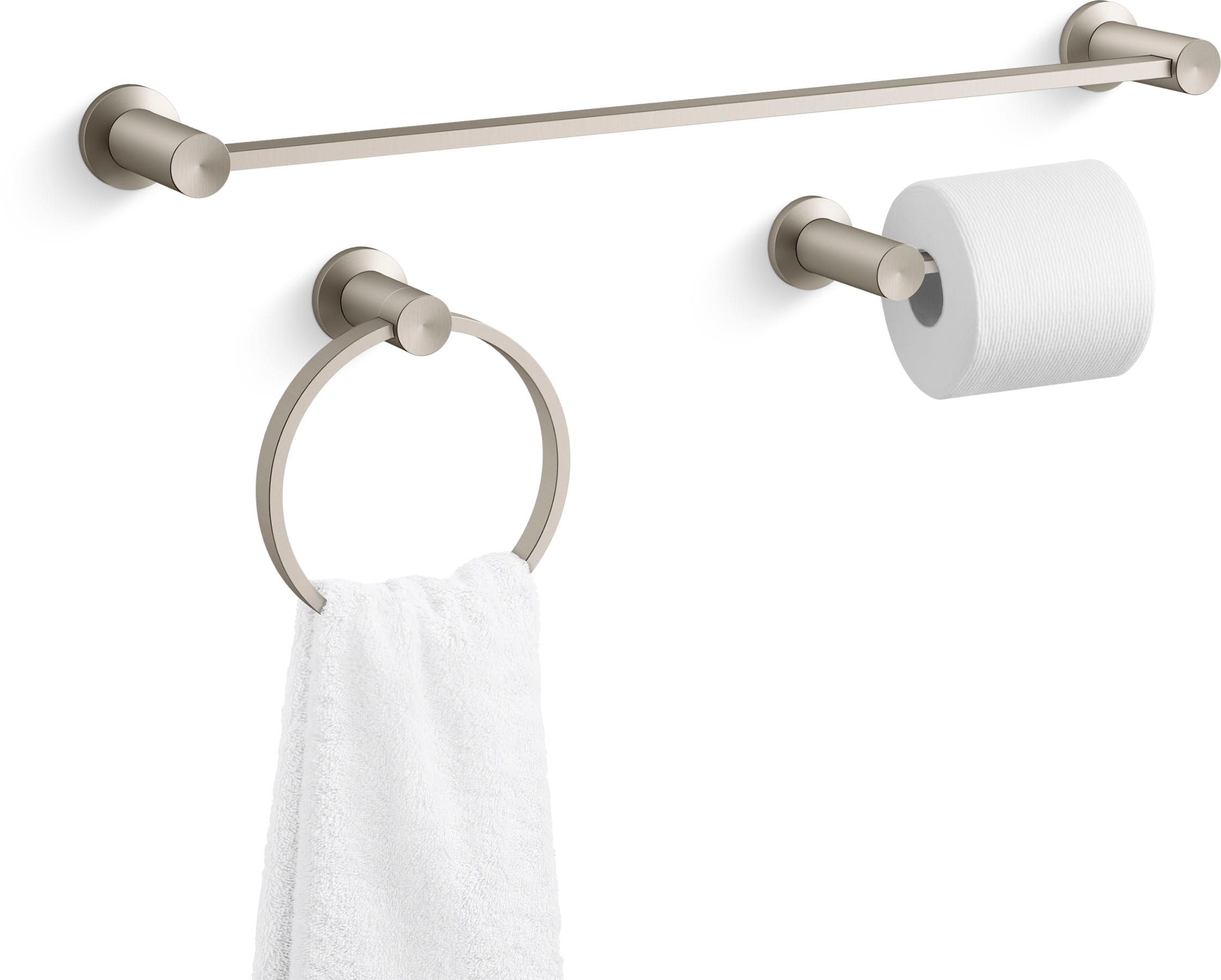 KOHLER REC34793-BN Decorative-Bath-Hardware-Kits - View #2