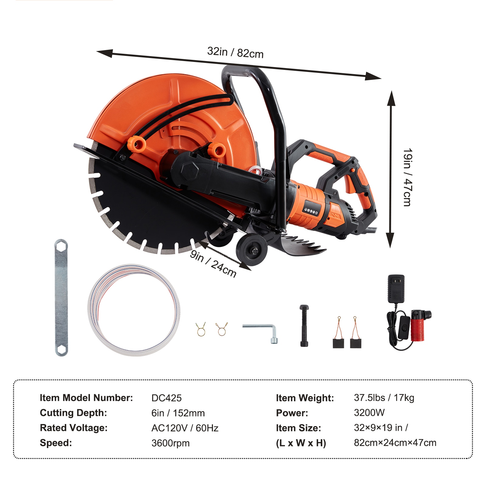 SVOPES SVOPESD3200W107877V1 Masonry-Saws - View #8