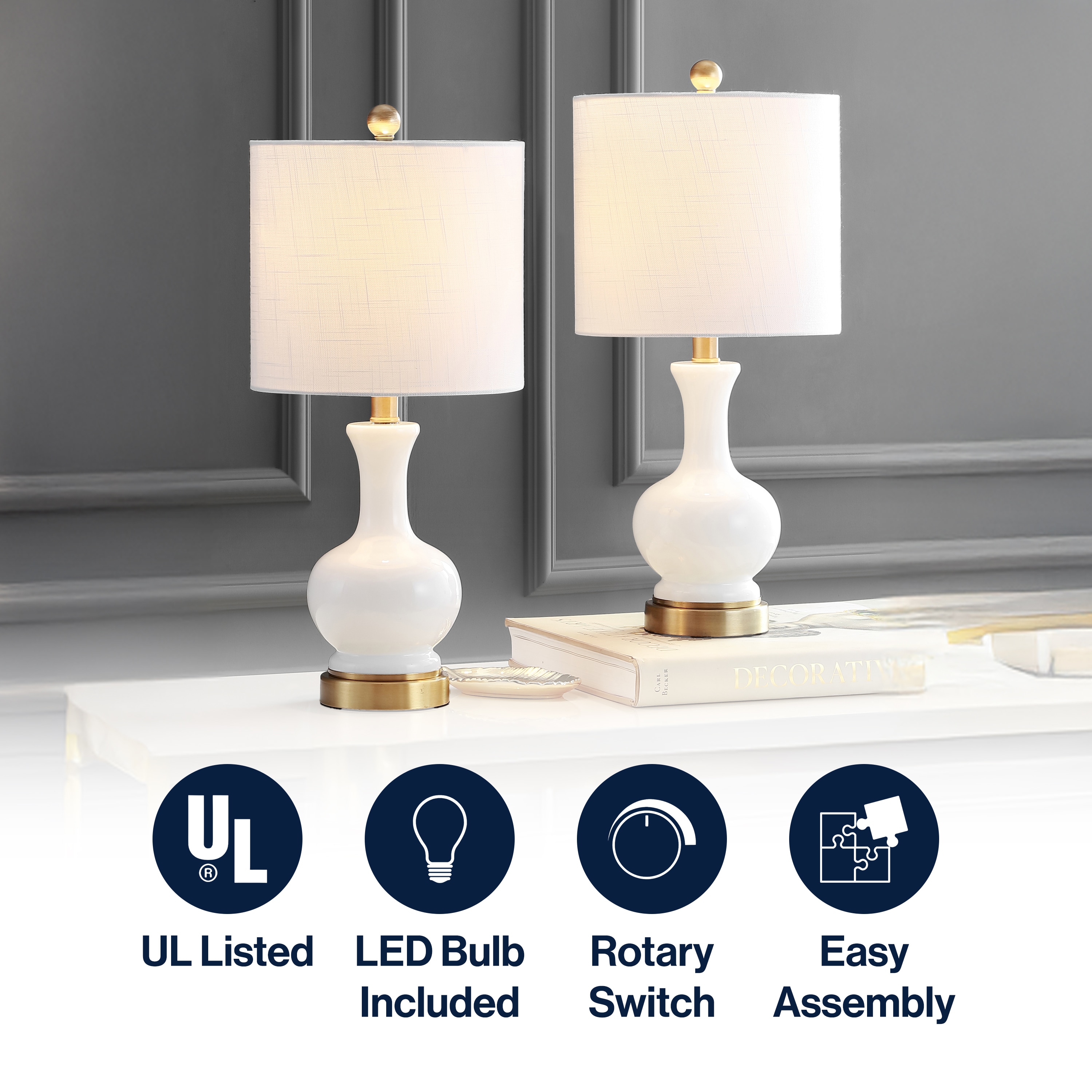 JONATHAN  Y JYL4033A-SET2 Table-Lamps - View #3