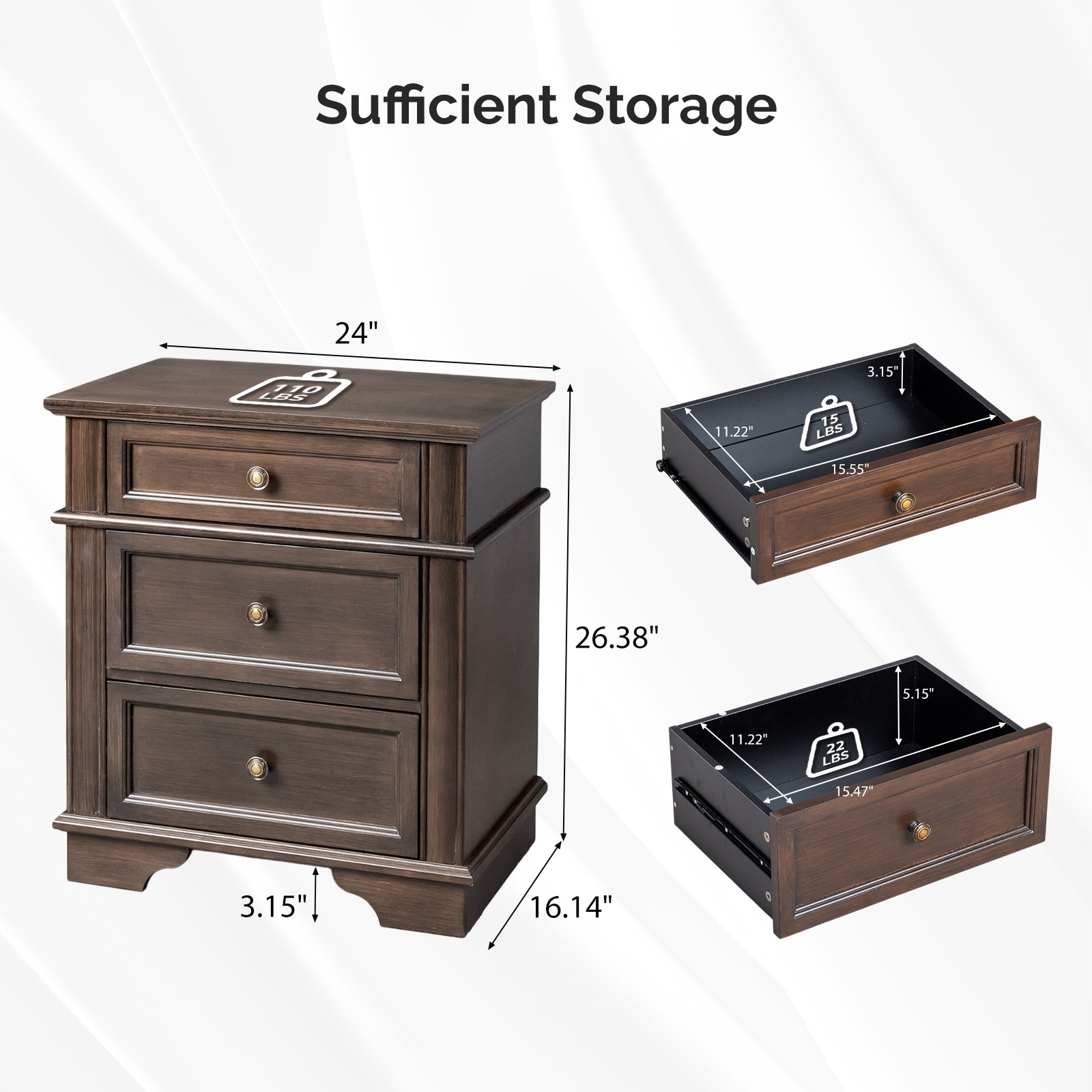 Outopee LO1G52006048 nightstands - View #5