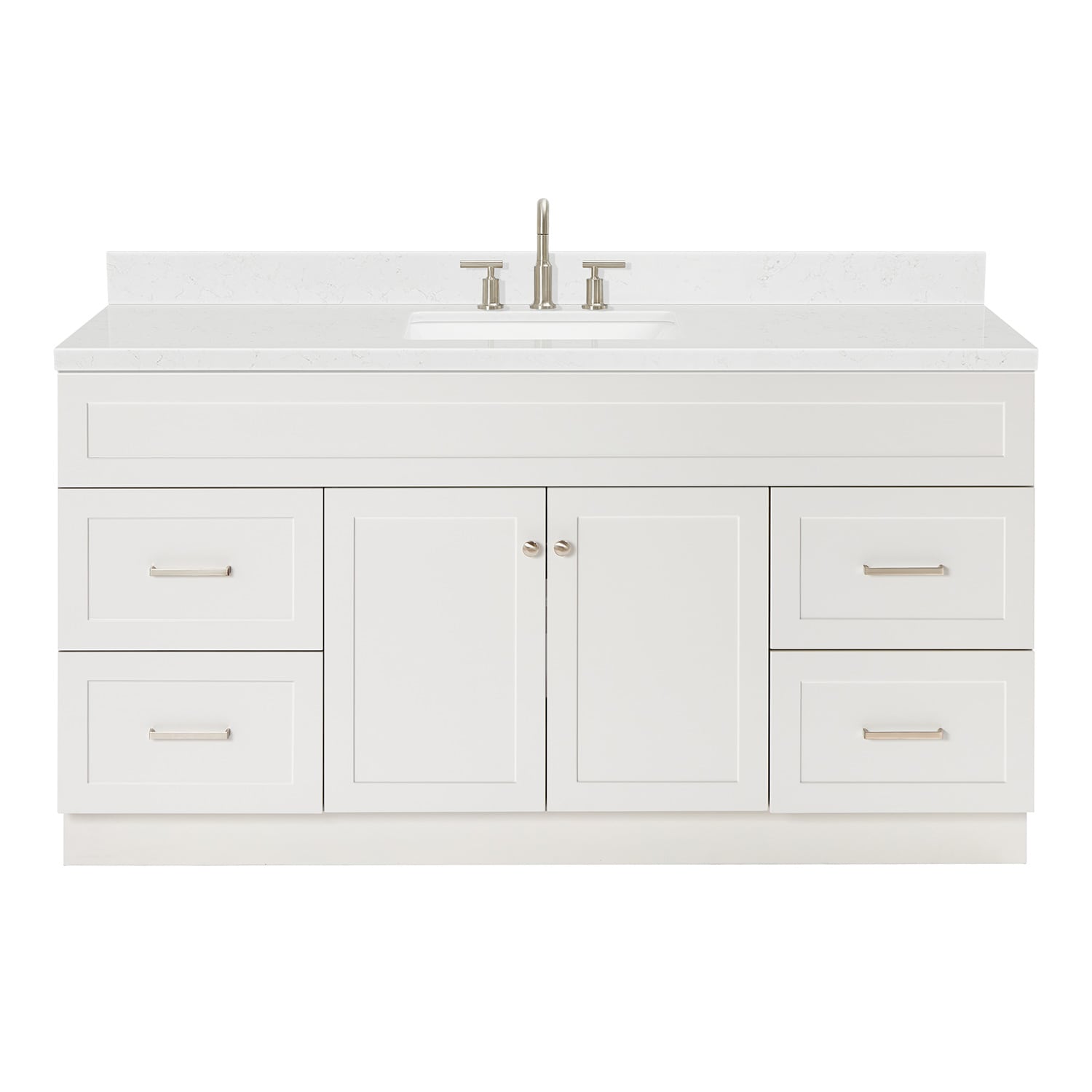 ARIEL F066SCQRVOWHT Bath-Vanity-Combo - View #2