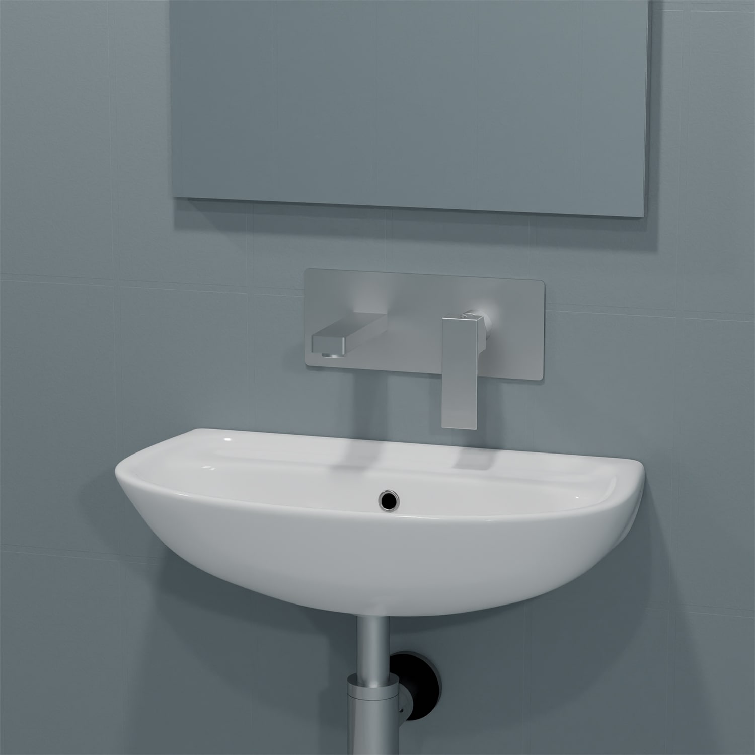 WS Bath Collections BASIC 4000.00 Bath-Sink - View #4