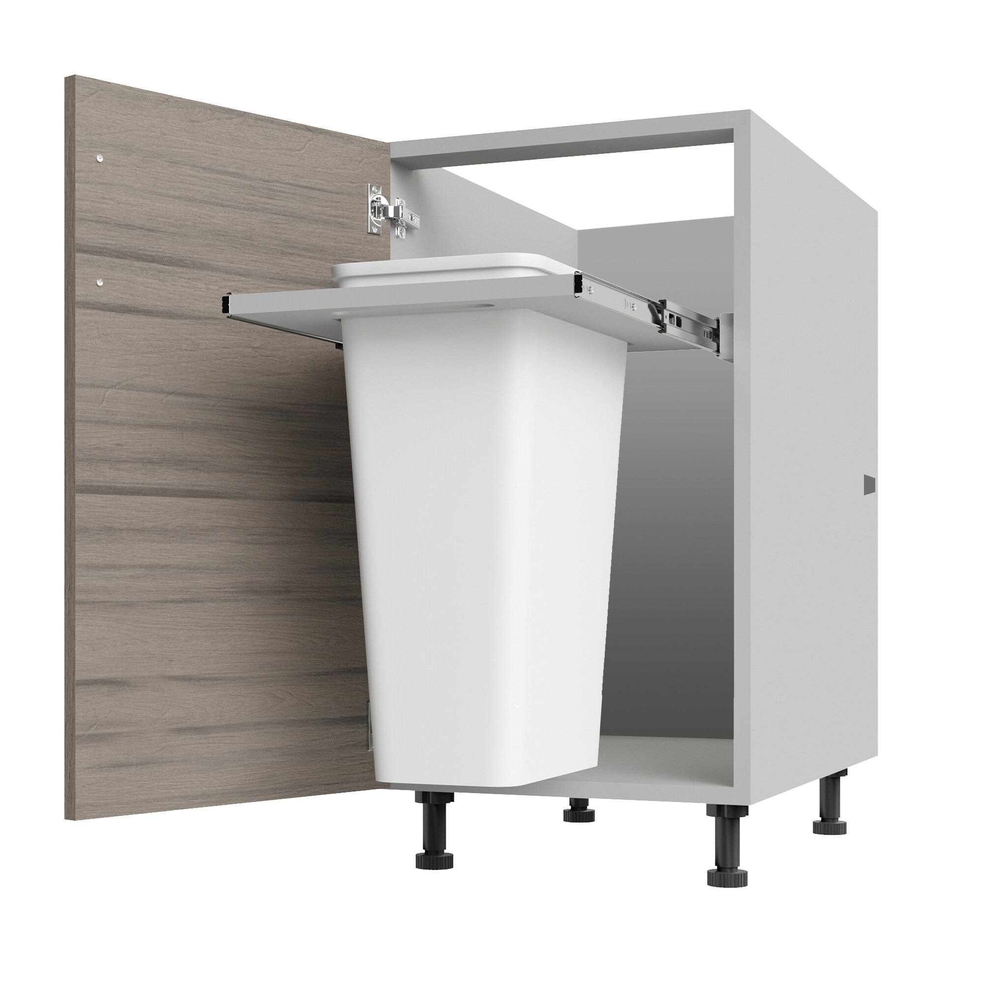 WeatherStrong IB1827FHLTC-MWD Miami 18-in W x 27-in D x 34.5-in H Modular Outdoor Kitchen Cabinet
