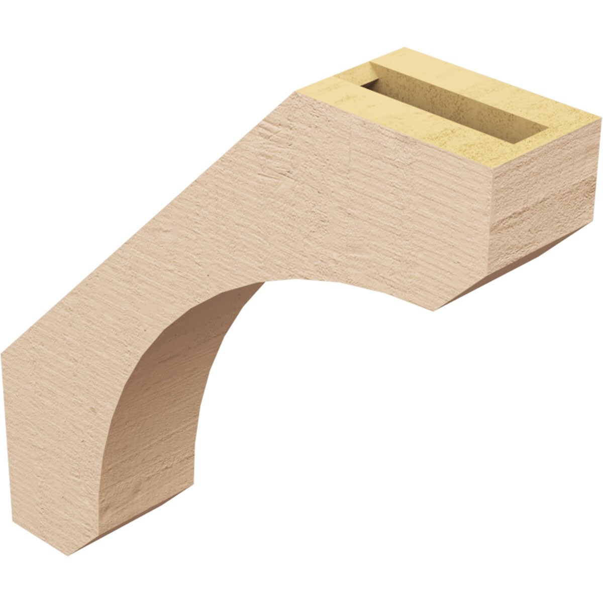 Ekena Millwork BRCUR03X14X14LECRCPR corbels - View #6