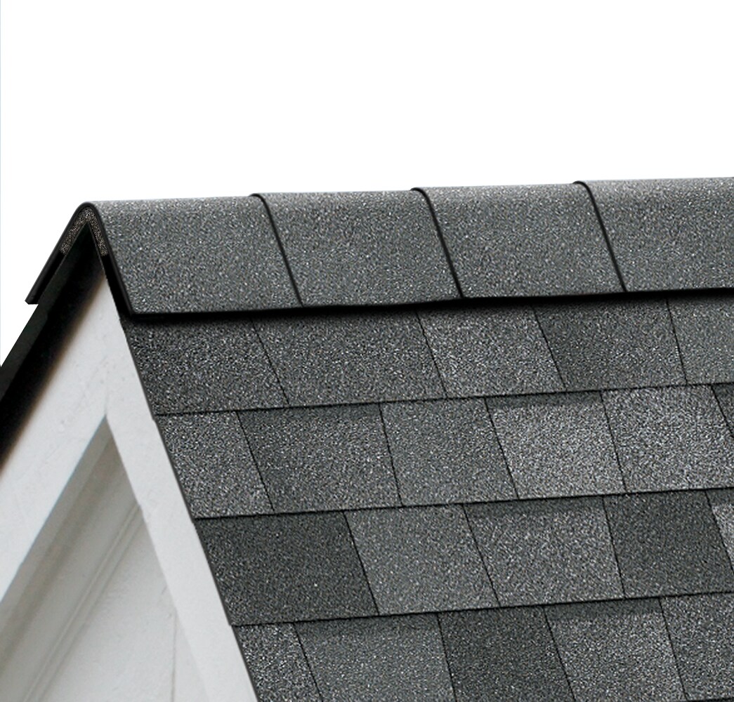 Owens Corning Perforated 33.75-lin ft Slatestone Gray Hip and Ridge ...