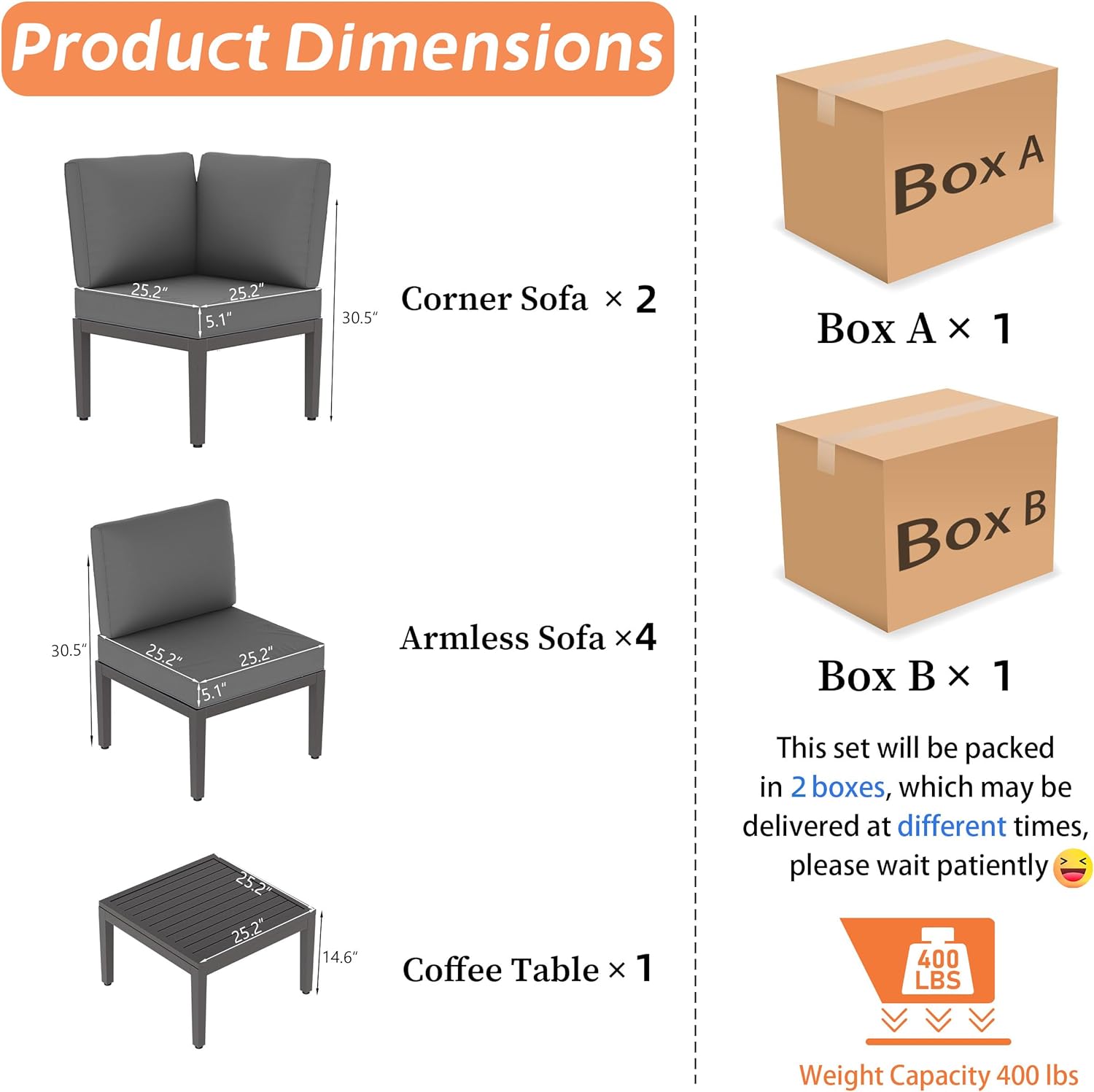 ALAULM LS-IRON7-GREY Patio-Conversation-Sets - View #5
