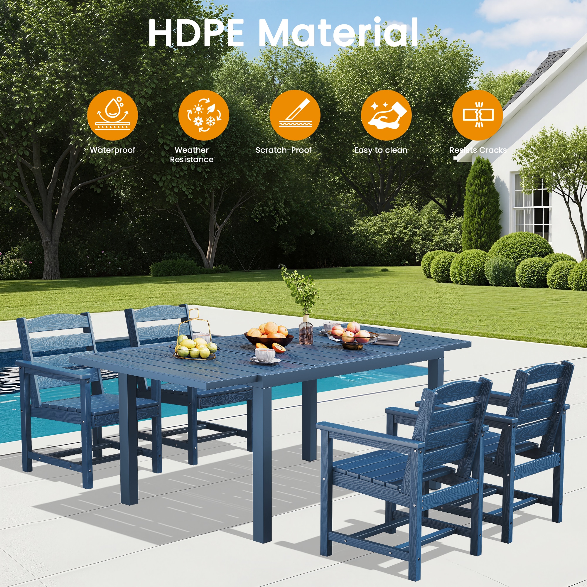 Serwall LS-JYSSCZY09-NY Patio-Dining-Sets - View #6