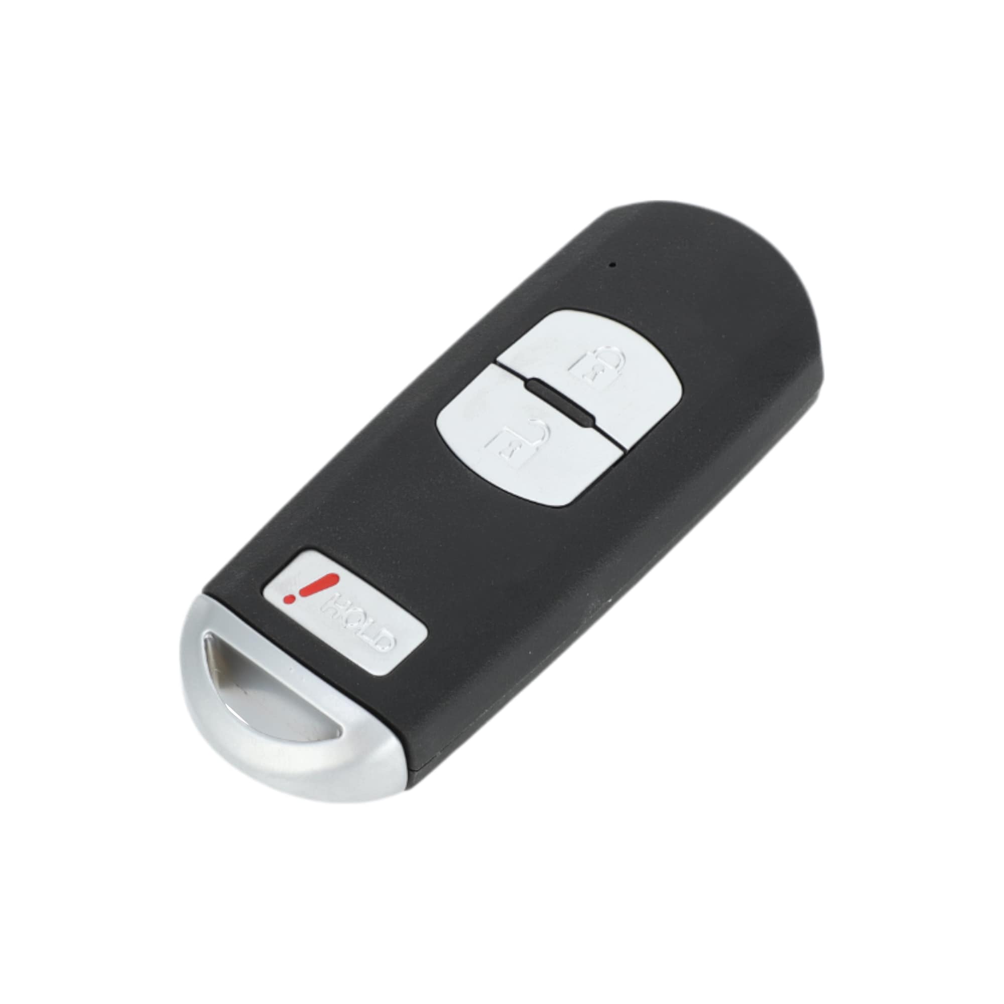 Unique Bargains - Key Shell Case Keyless Entry Remote Key Fob Replacement Case for Mazda 3 2014-2...