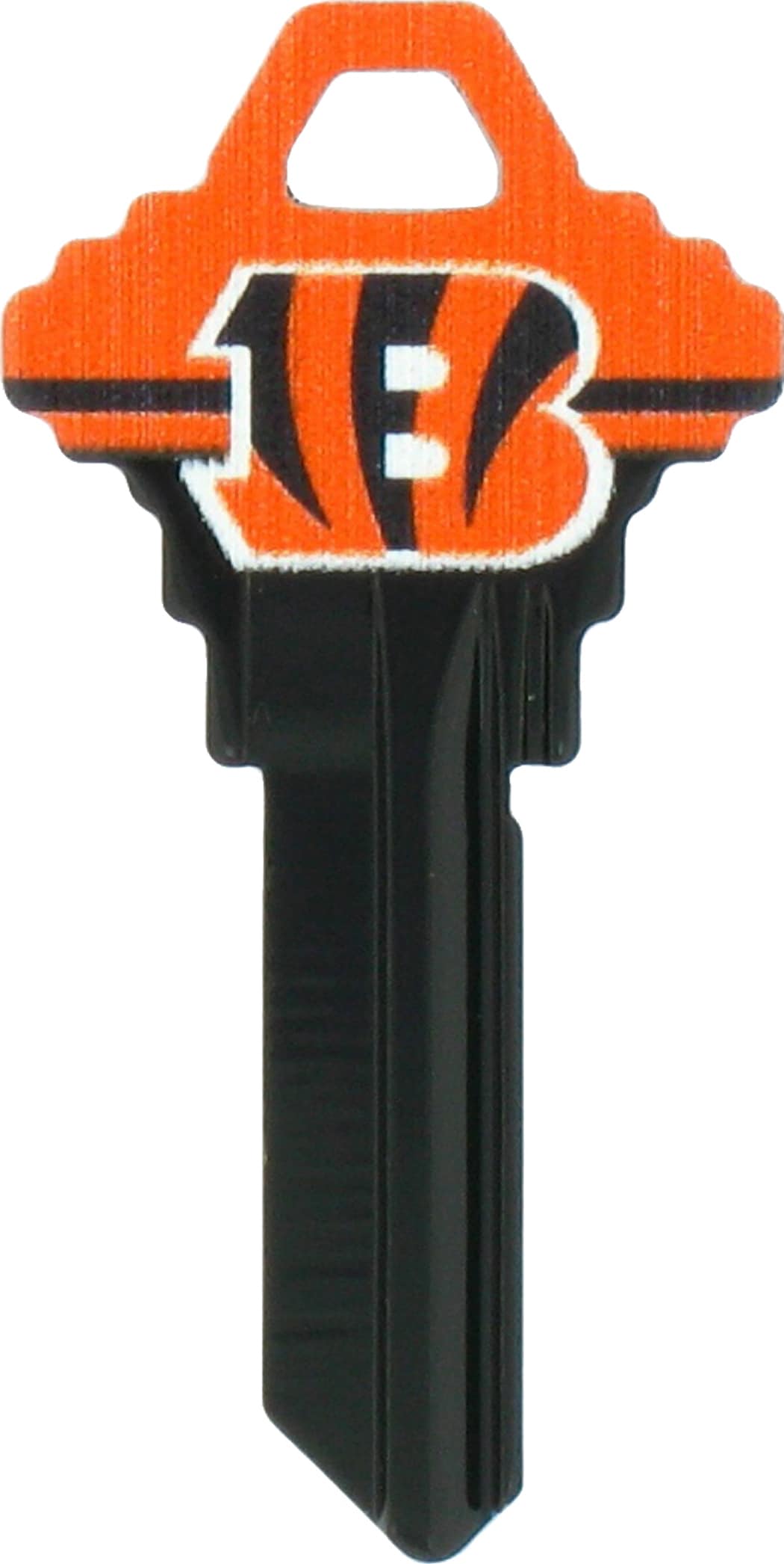 Hillman 89599 Cincinnati Bengals Multicolored Sports Key Brass House/Entry Key Blank