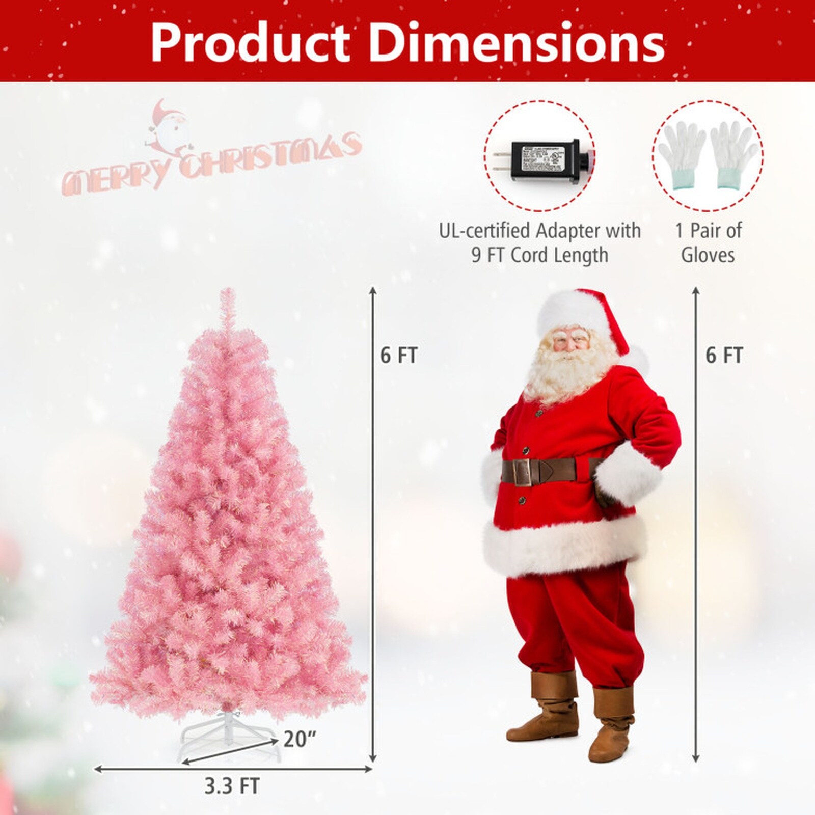 SUGIFT LW108SUGHY3105 Artificial-Christmas-Trees - View #3
