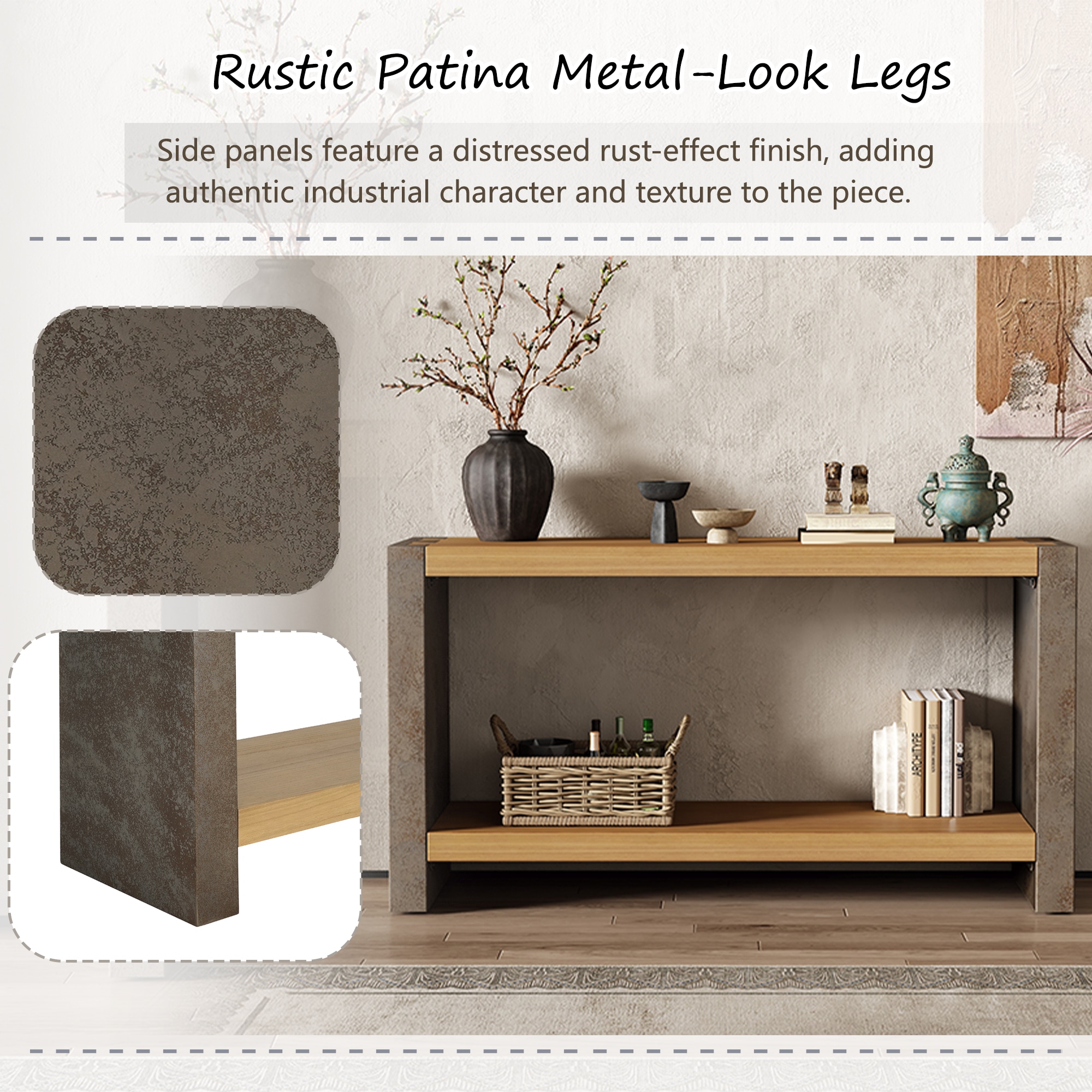 ModernLuxe N760P281375D Console-Sofa-Tables - View #2