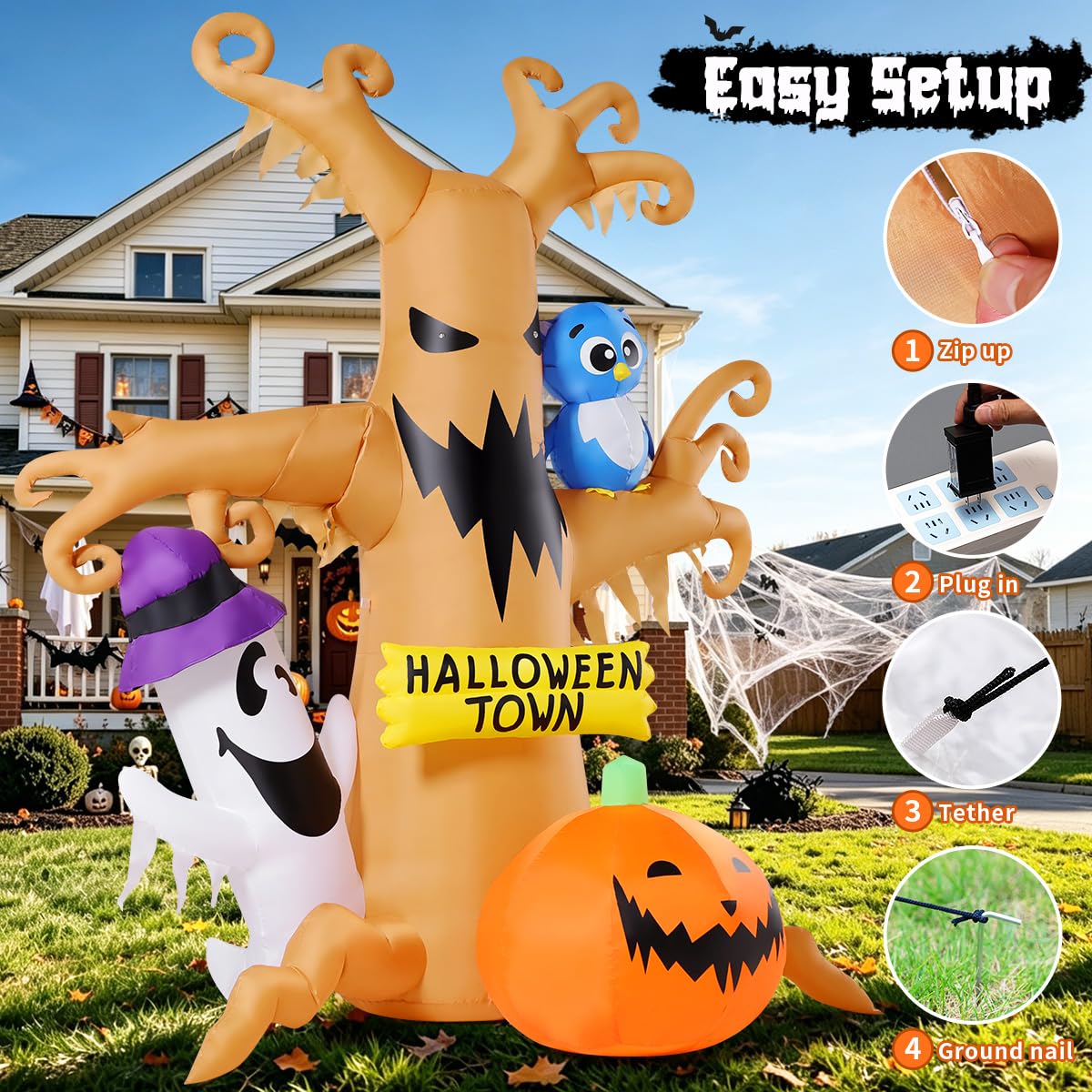 ZHLKING 885287709613 Table-Halloween-Decor - View #5