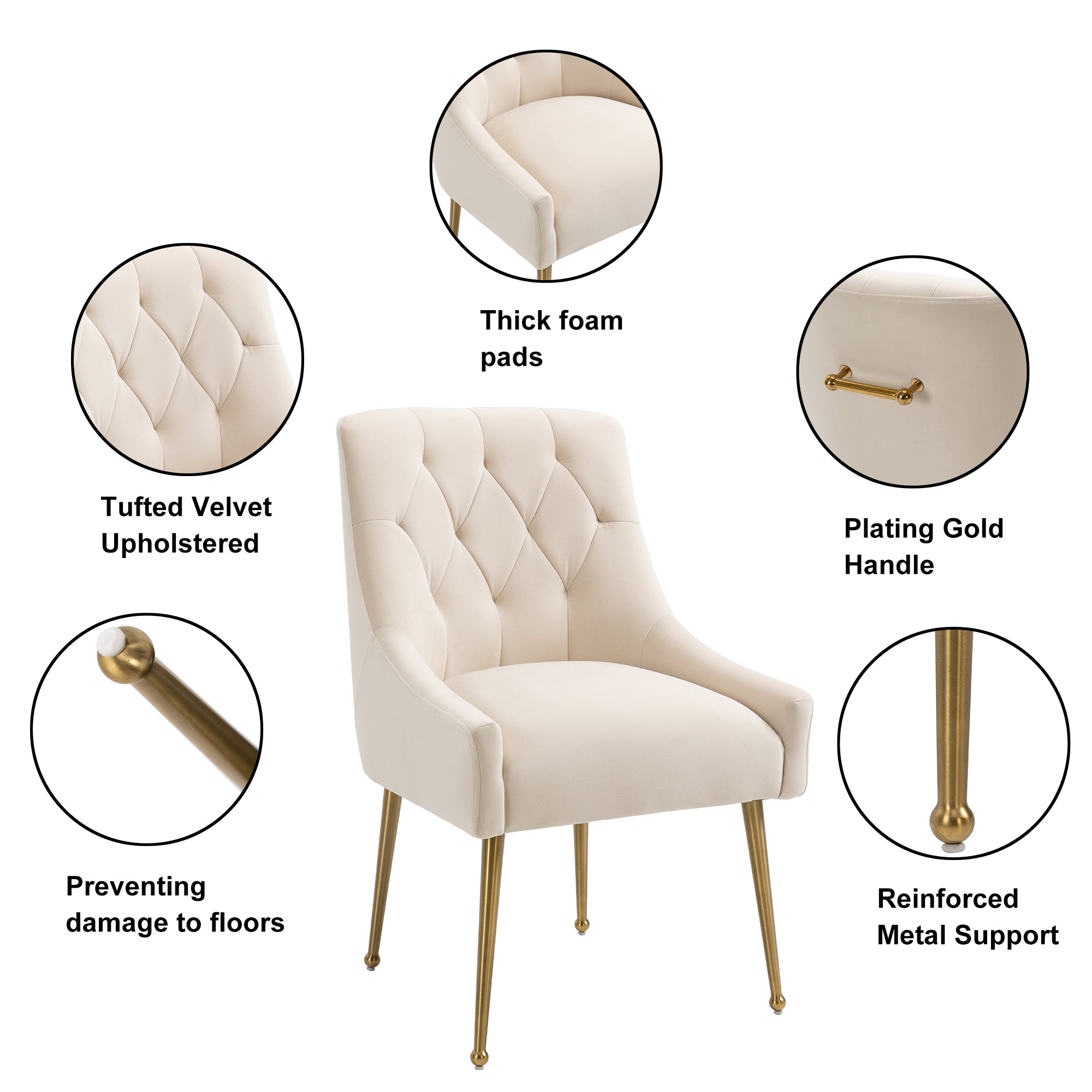 Boyel Living HFSN-196BG Dining-Chairs - View #7