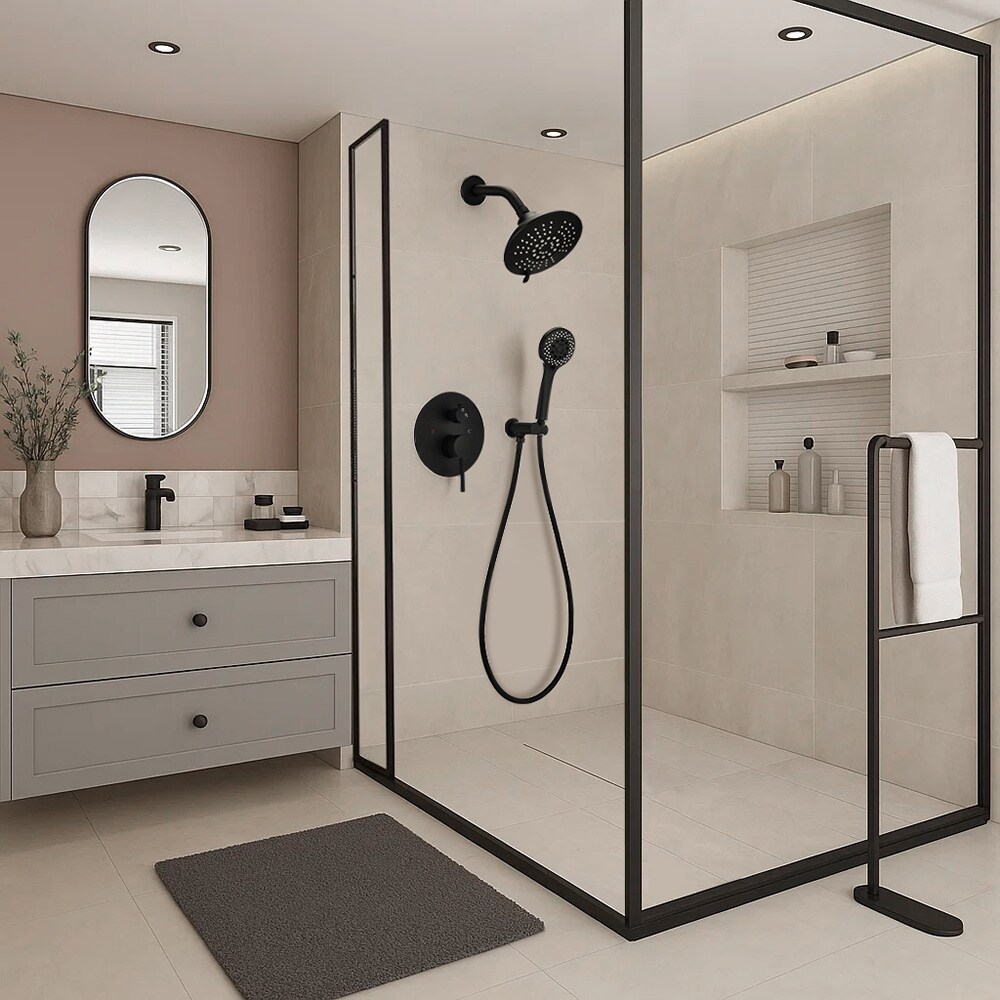 EQLOO ZH9941-MB Fixed-Showerhead - View #7