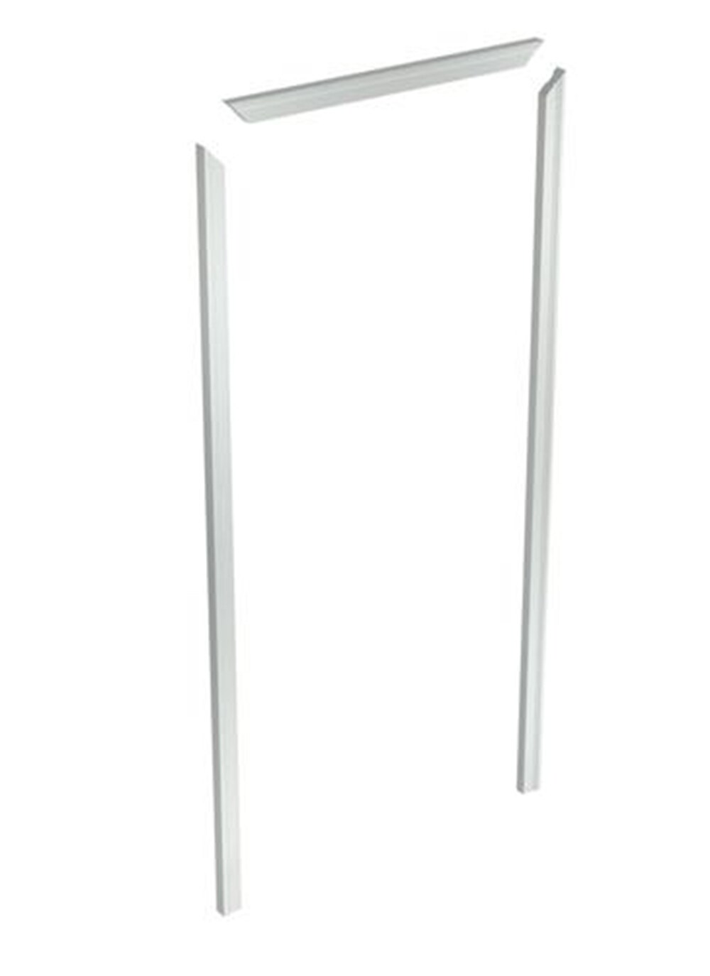 Royal Building Products 1.25-in x 2-in x 7-ft Finished PVC Door Casing Kit