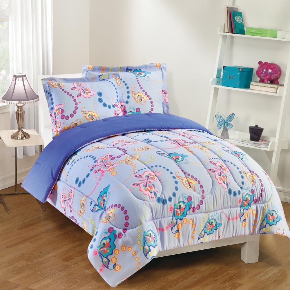 Gizmo Kids GK23FT0251 Flutter 2-Piece Lavender Twin Comforter Set