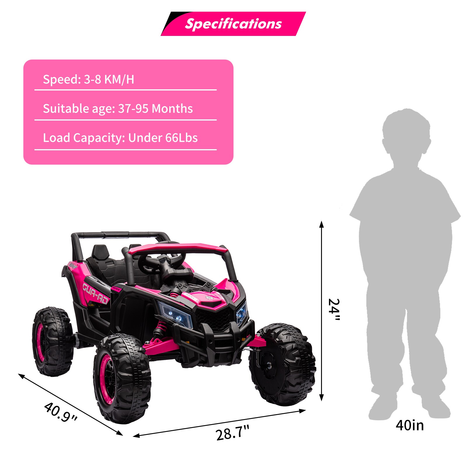 Der Rose RIDE ON CAR-002745 Play-Toys - View #3