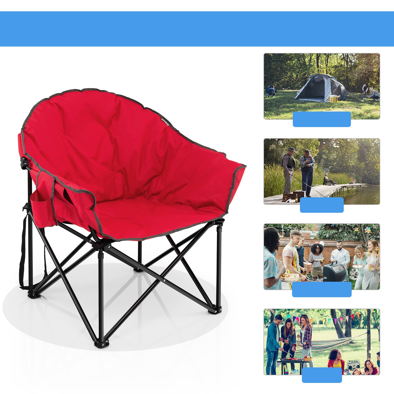 Costway OP70502RE Patio-Chairs - View #4