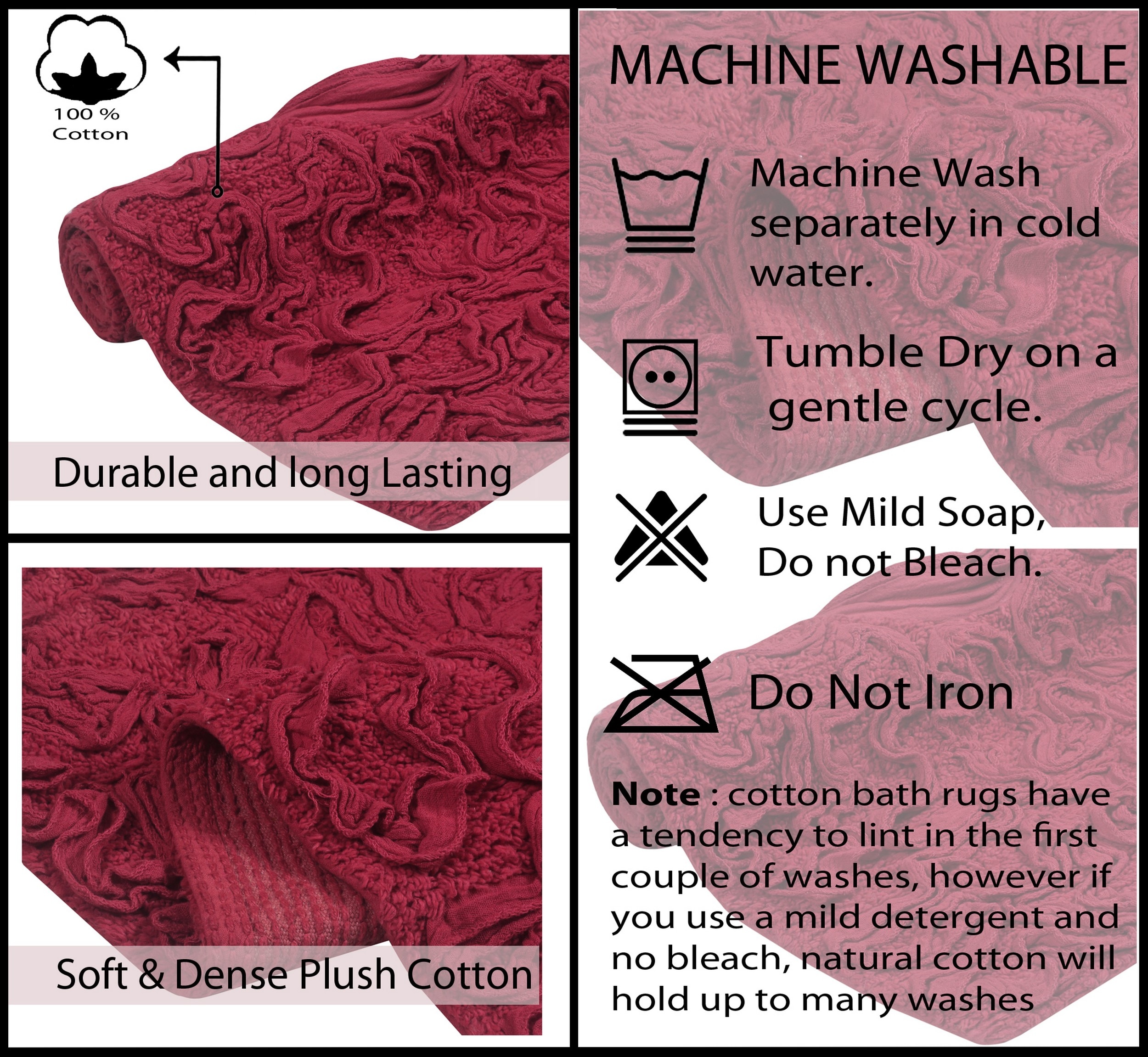 Home Weavers BBE1724RE Bath-Rugs - View #4