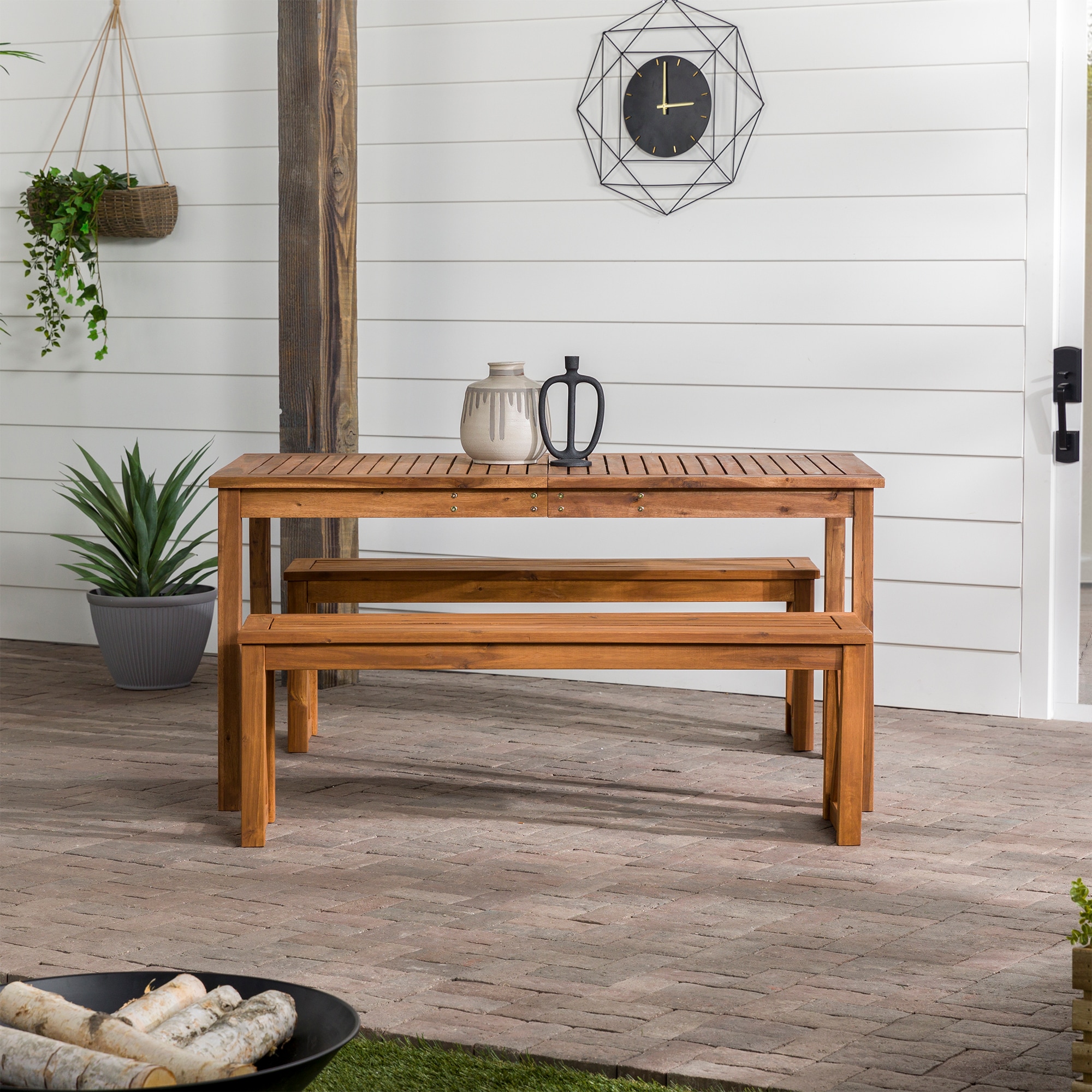 Walker Edison LWW3XSDTBR Patio-Dining-Sets - View #4