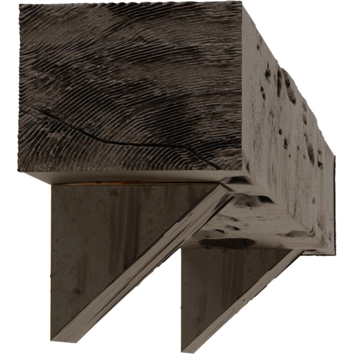Ekena Millwork MANUPC06X08X60BKHD Mantel-Shelves - View #4