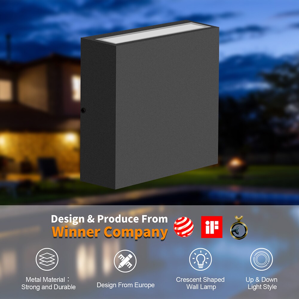 Sunrinx OLMD7924DG Outdoor-Wall-Lighting - View #8