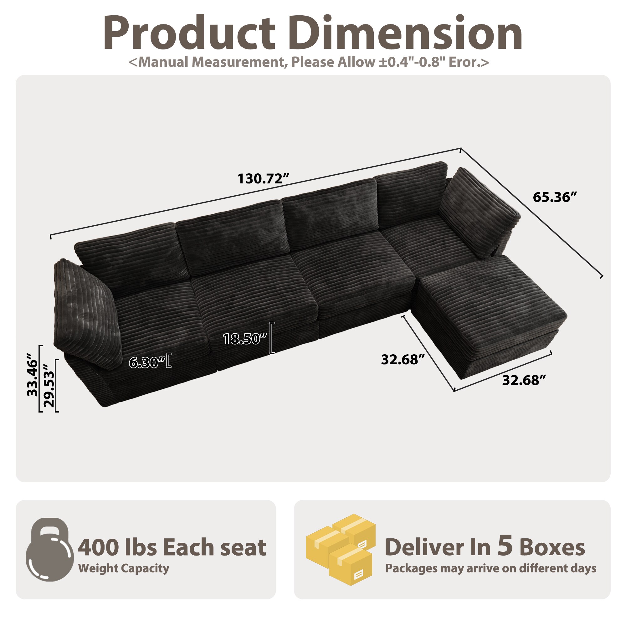 Caodoc L5-BYO501-2 Sofas-Loveseats - View #2